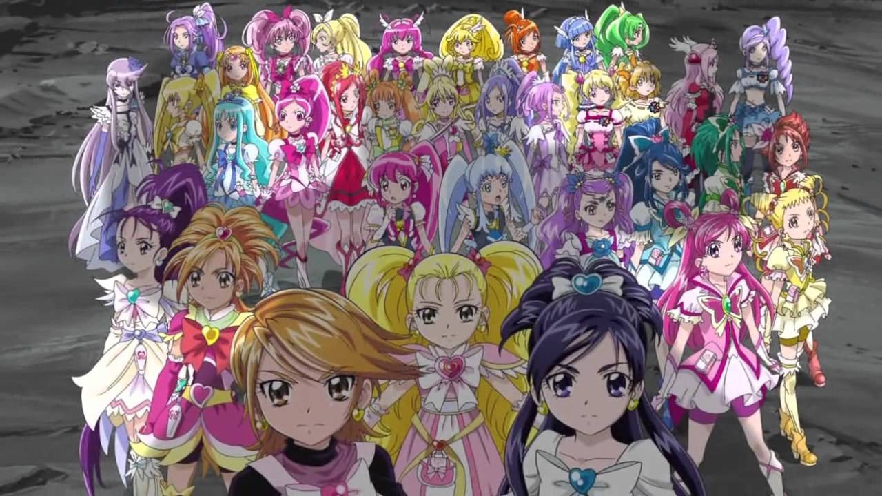 Pretty Cure All Stars New Stage 3: Eternal Friends Background