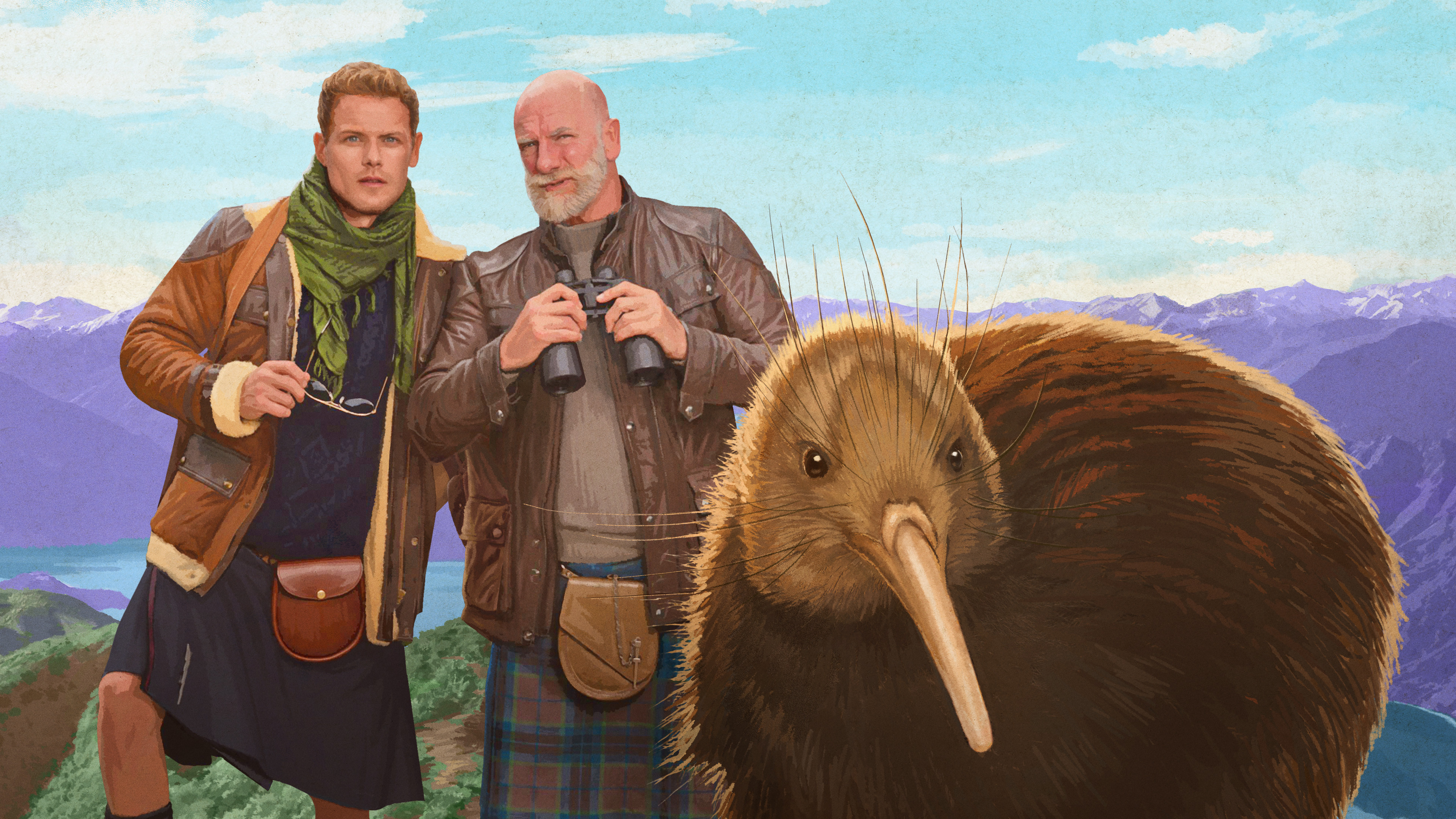 Men in Kilts: A Roadtrip with Sam and Graham Background