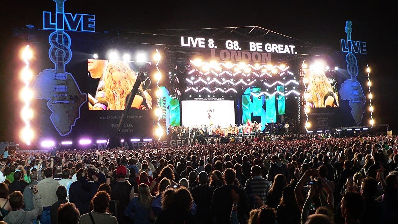 Live 8 Background