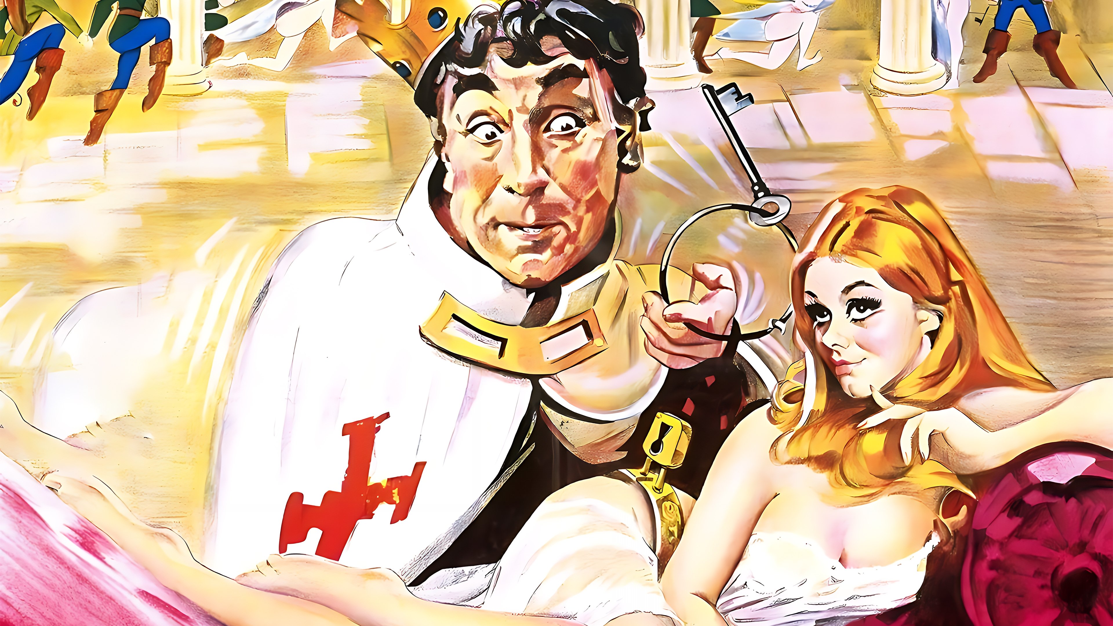 Up the Chastity Belt Background