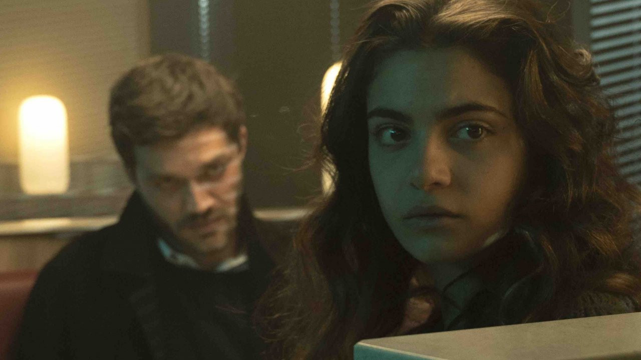 The Man on the Road Background