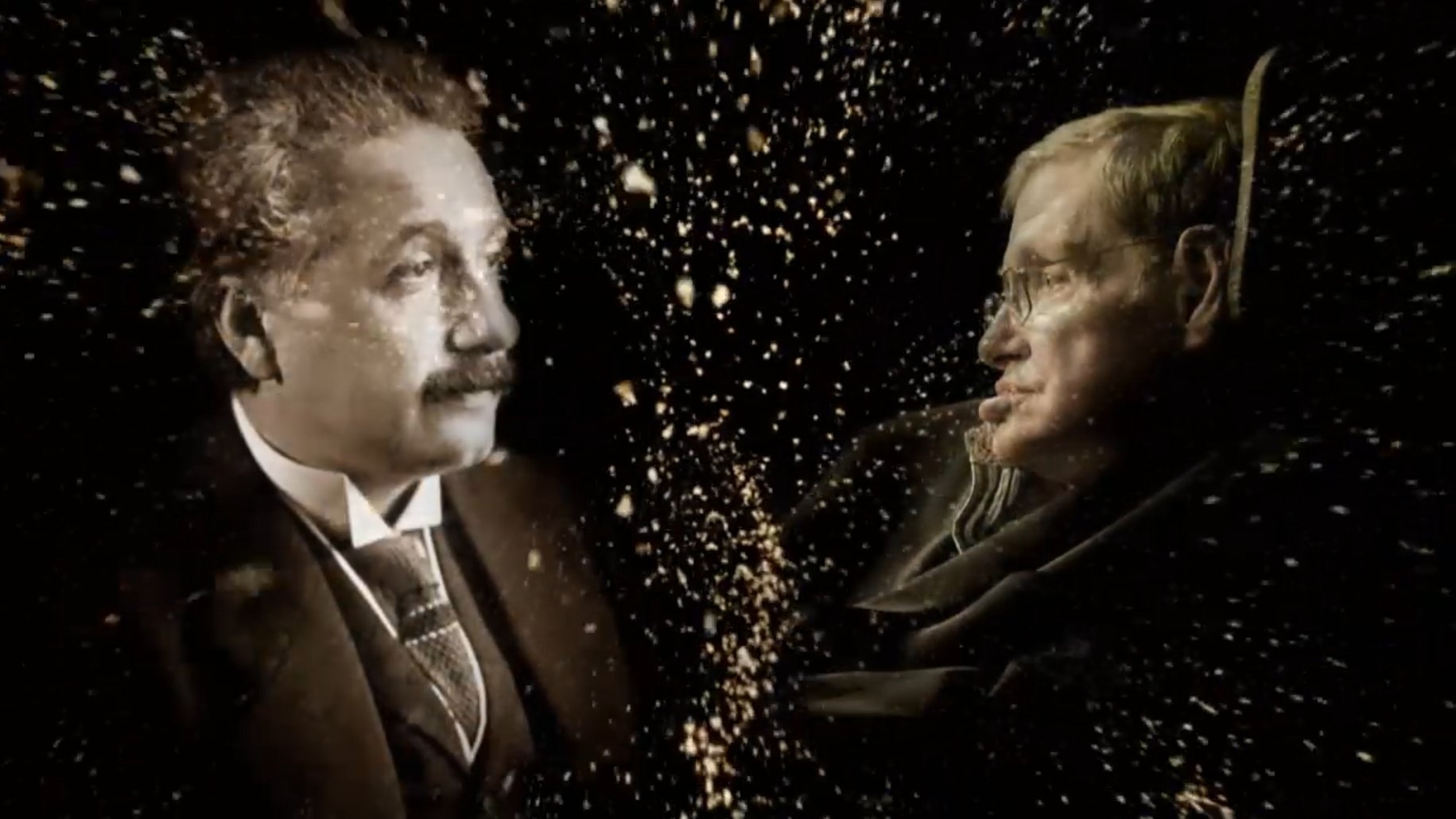 Einstein and  Hawking: Masters of Our Universe Background