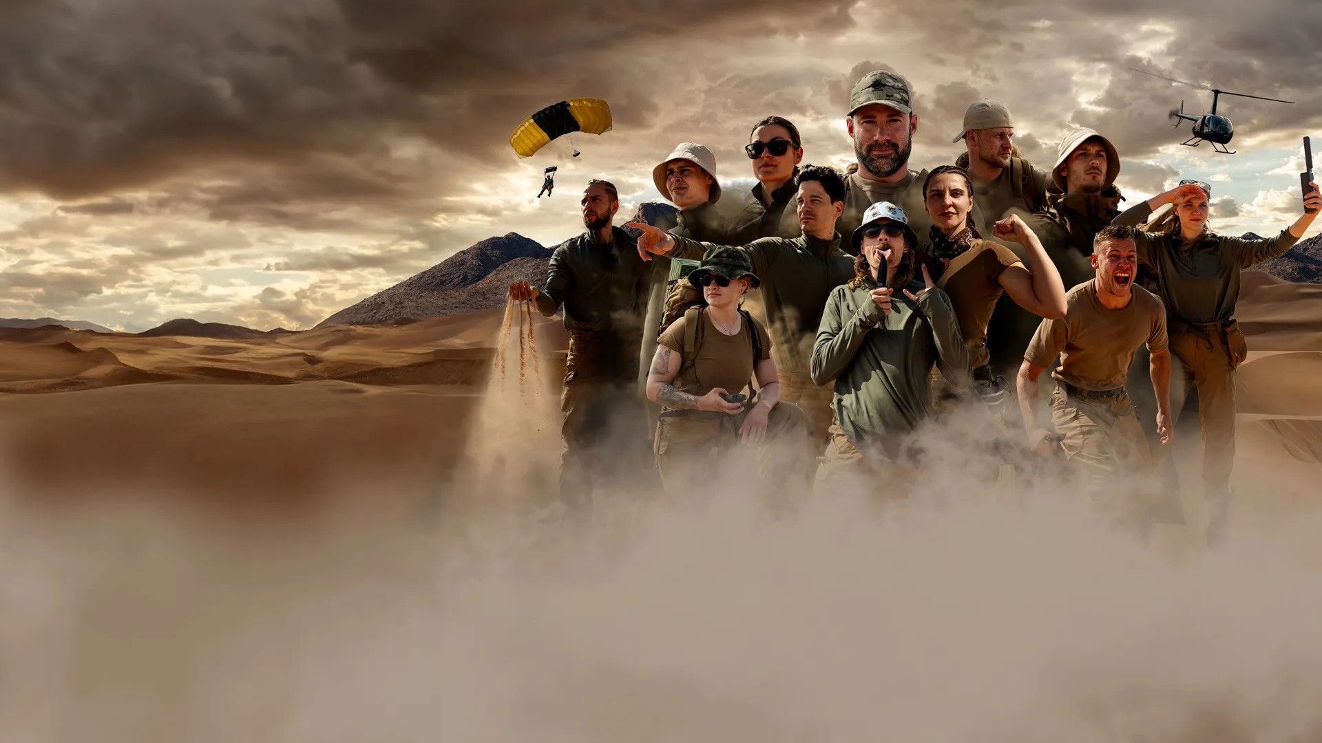 Desert Warrior Background