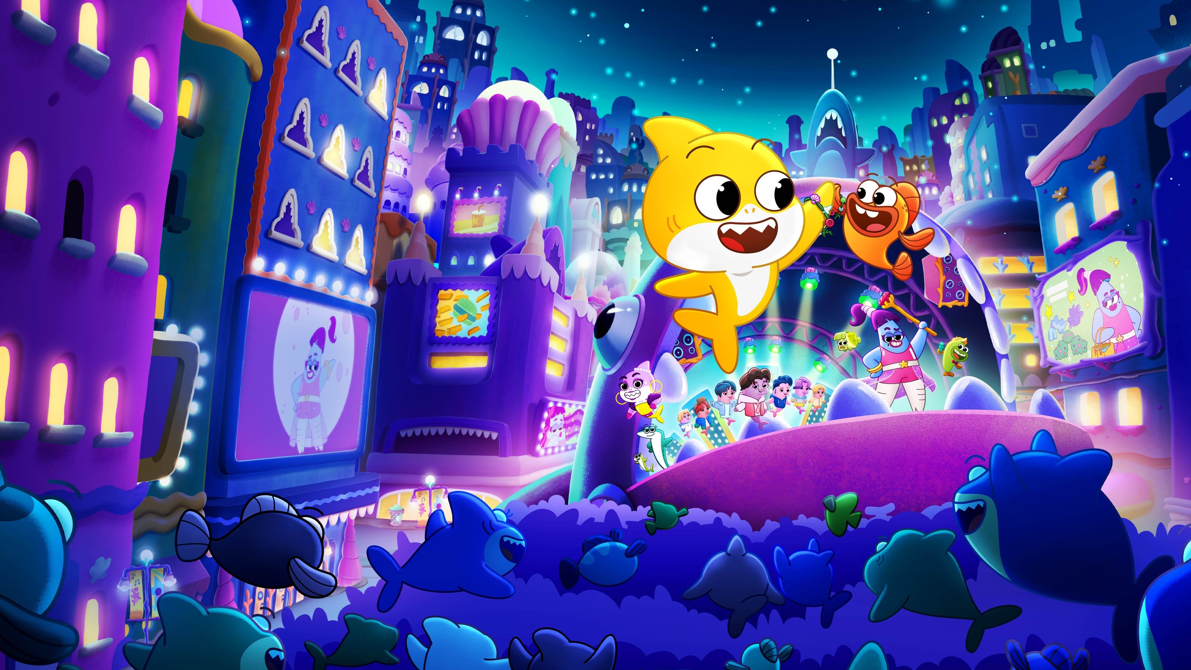 Baby Shark's Big Movie Background