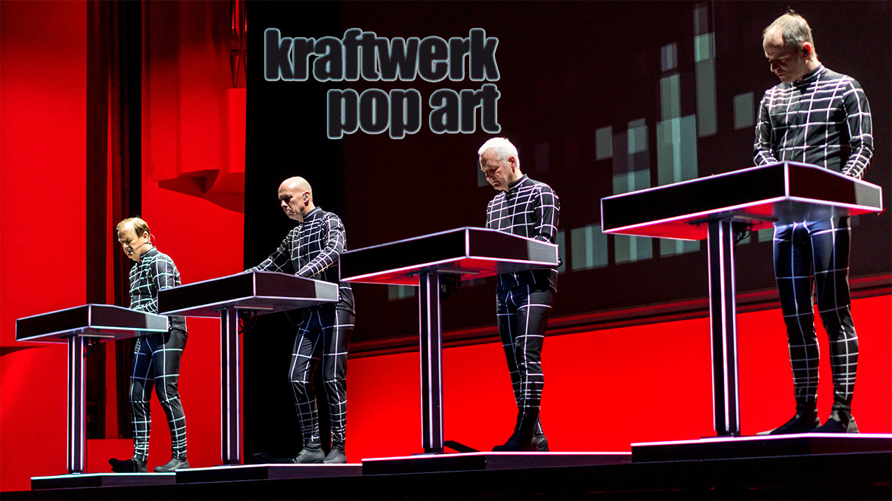 Kraftwerk: Pop Art Background