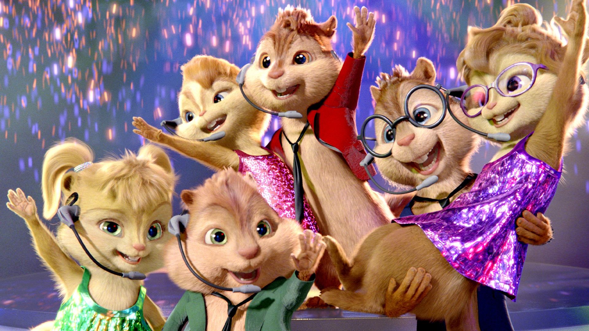Alvin and the Chipmunks: Chipwrecked Background