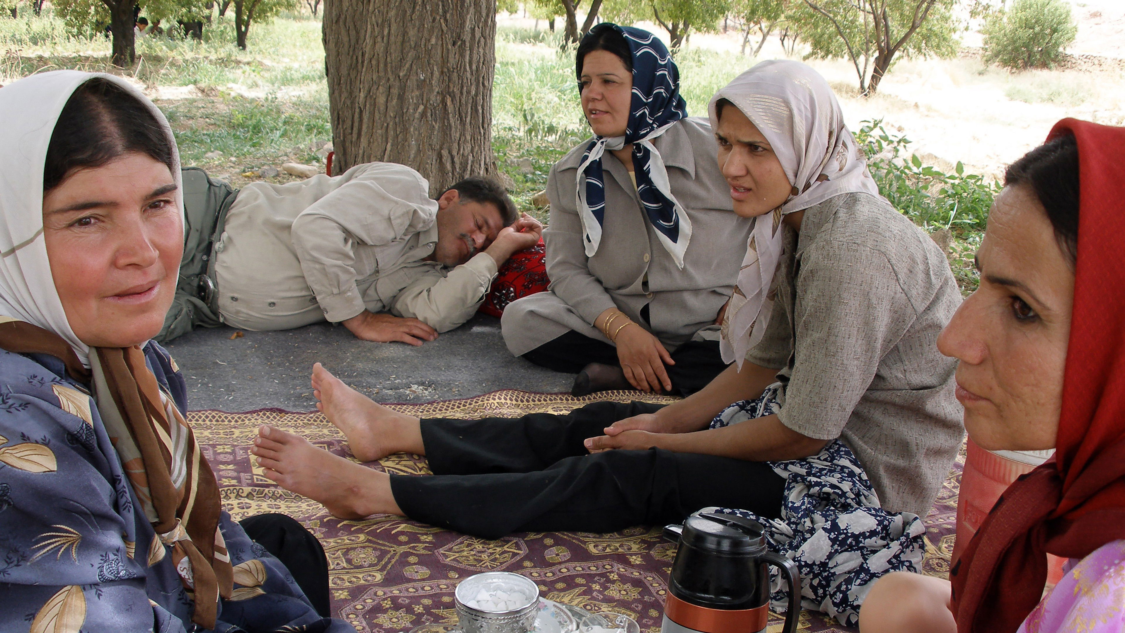 Four Wives - One Man Background