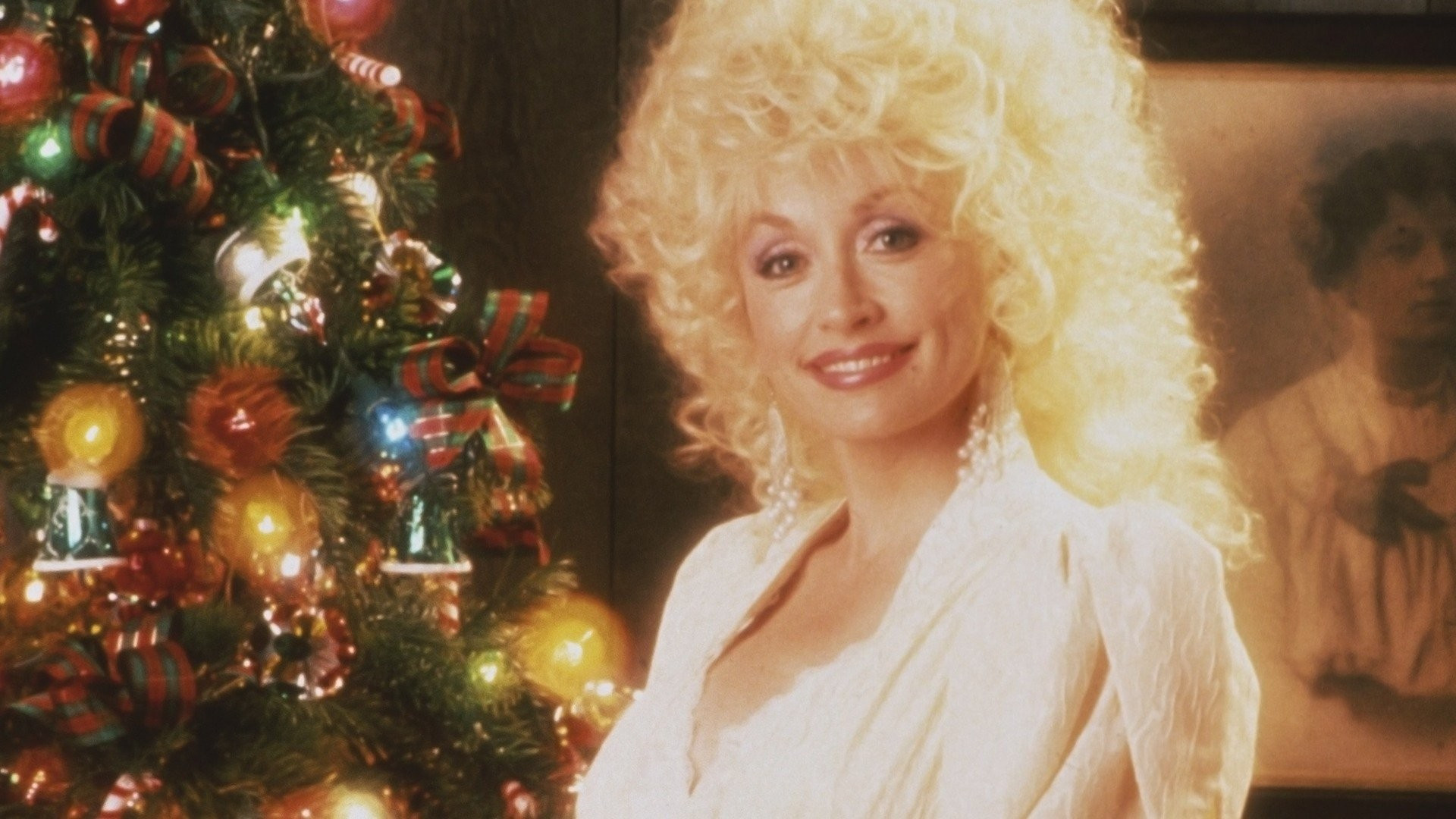 A Smoky Mountain Christmas Background