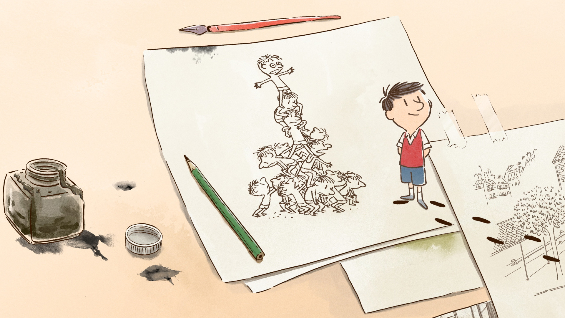 Little Nicholas: Happy As Can Be Background