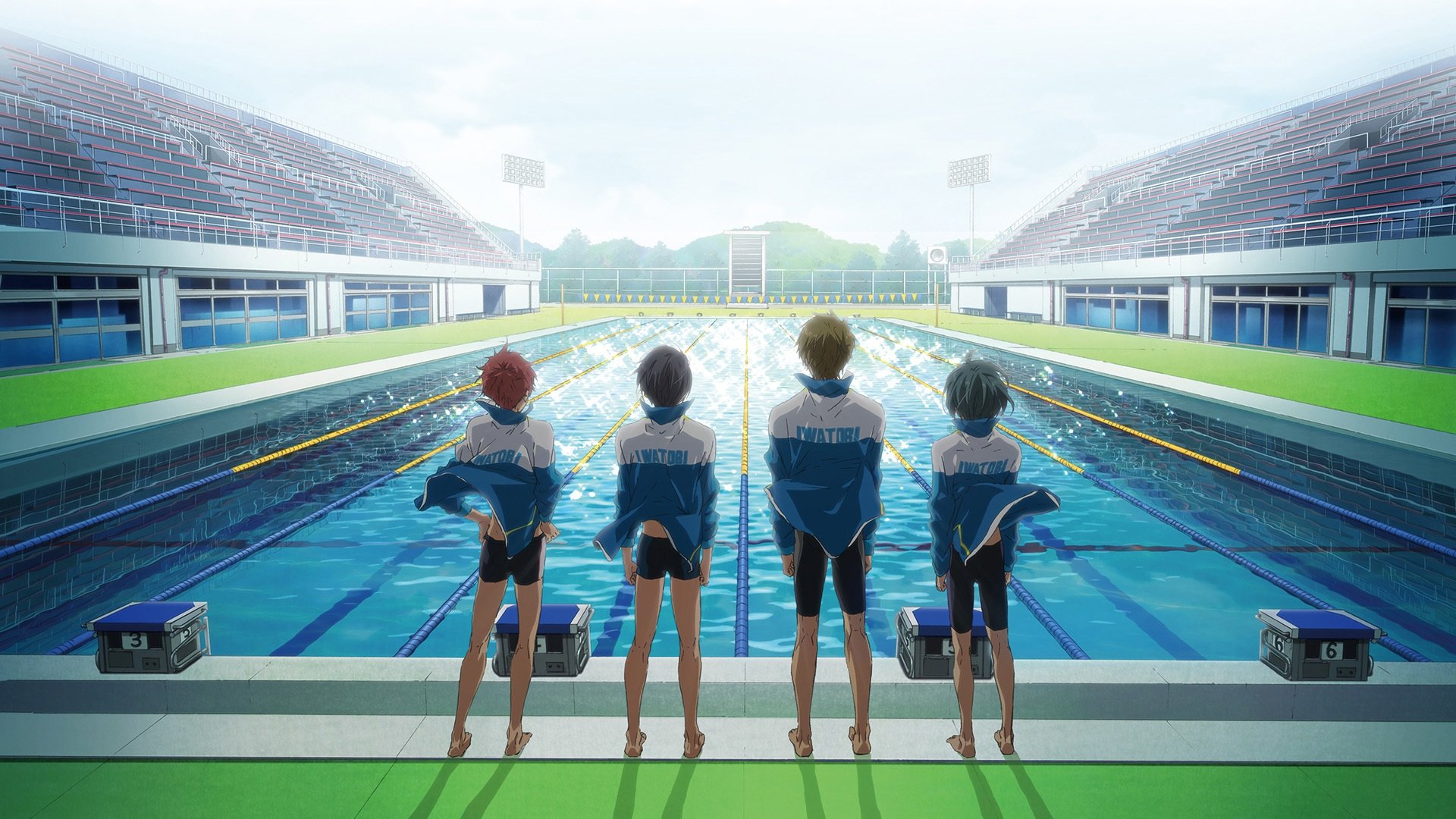 High☆Speed!: Free! Starting Days Background