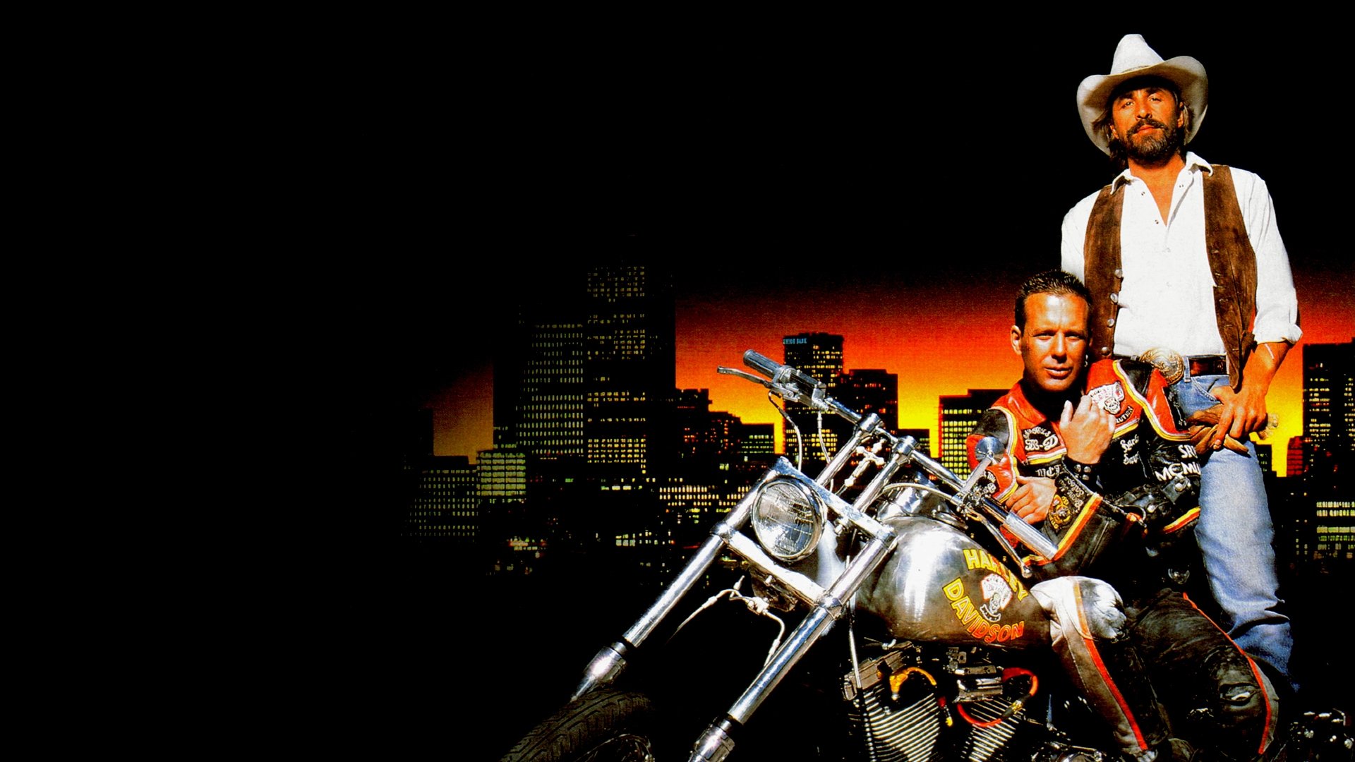 Harley Davidson and the Marlboro Man Background