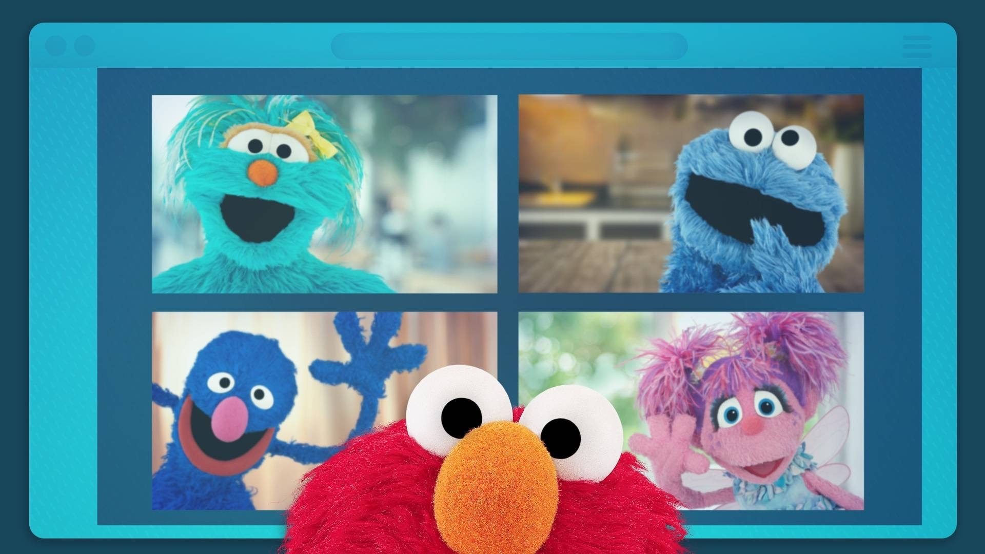 Sesame Street: Elmo's Playdate Background
