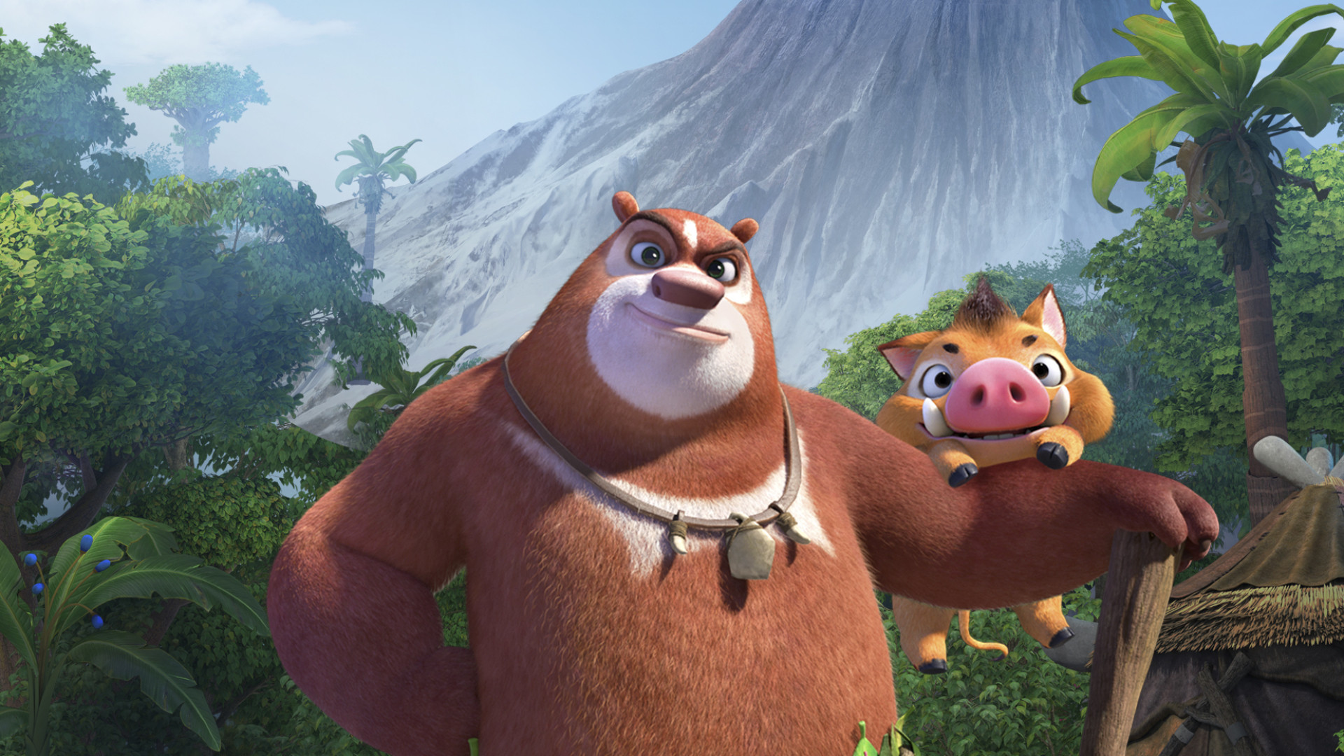 Boonie Bears: Blast into the Past Background