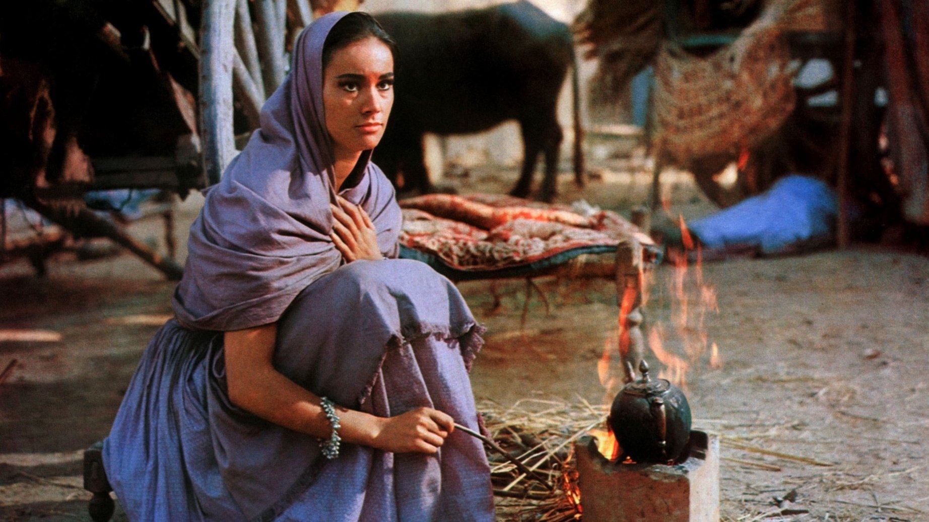 The Mystery of the Indian Temple Background