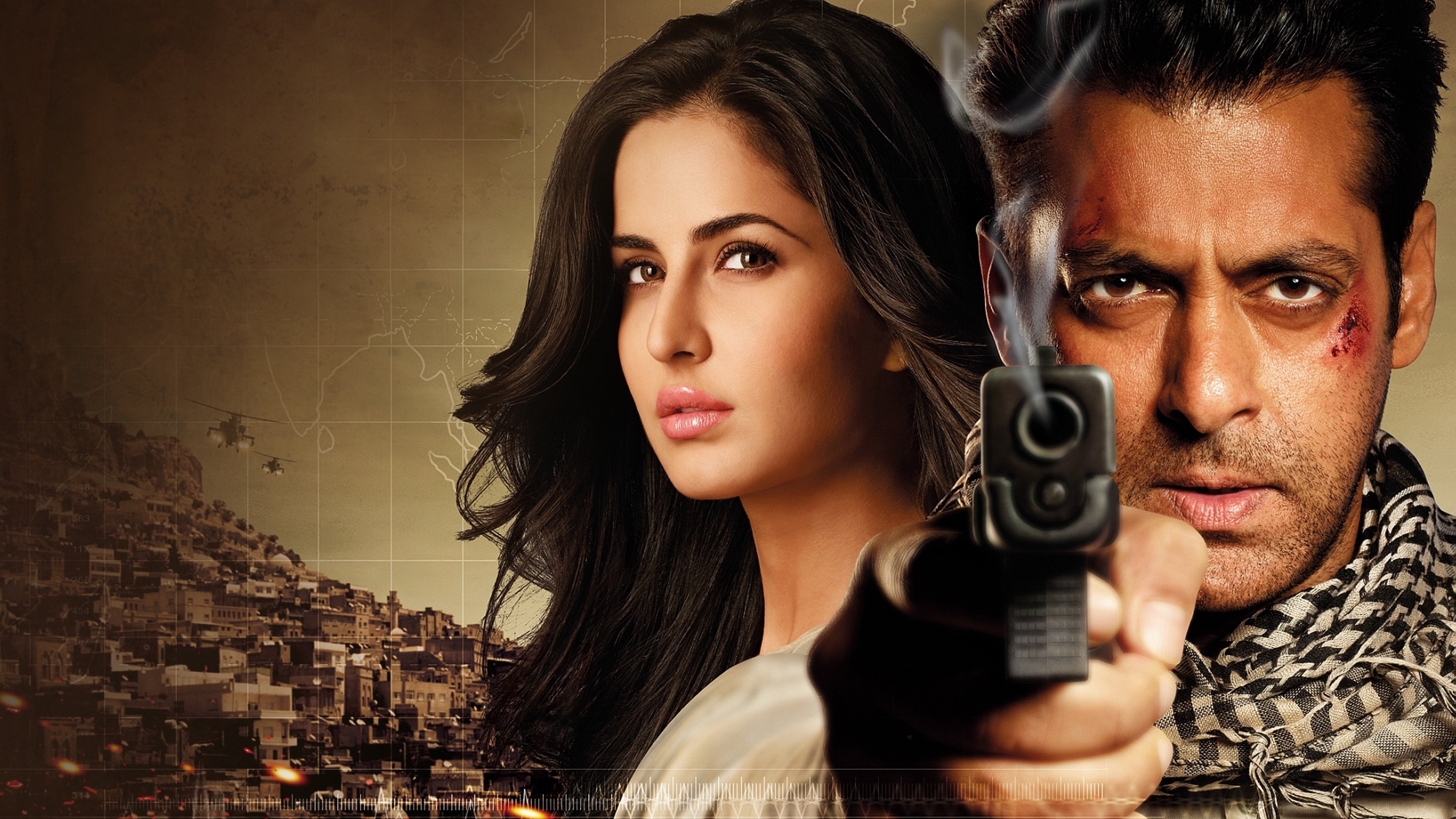 Ek Tha Tiger Background
