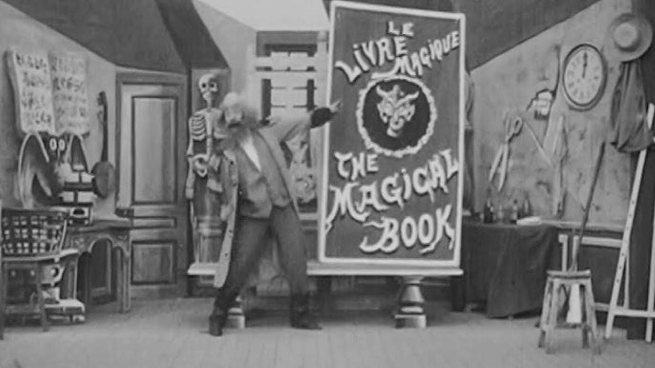 The Magic Book Background