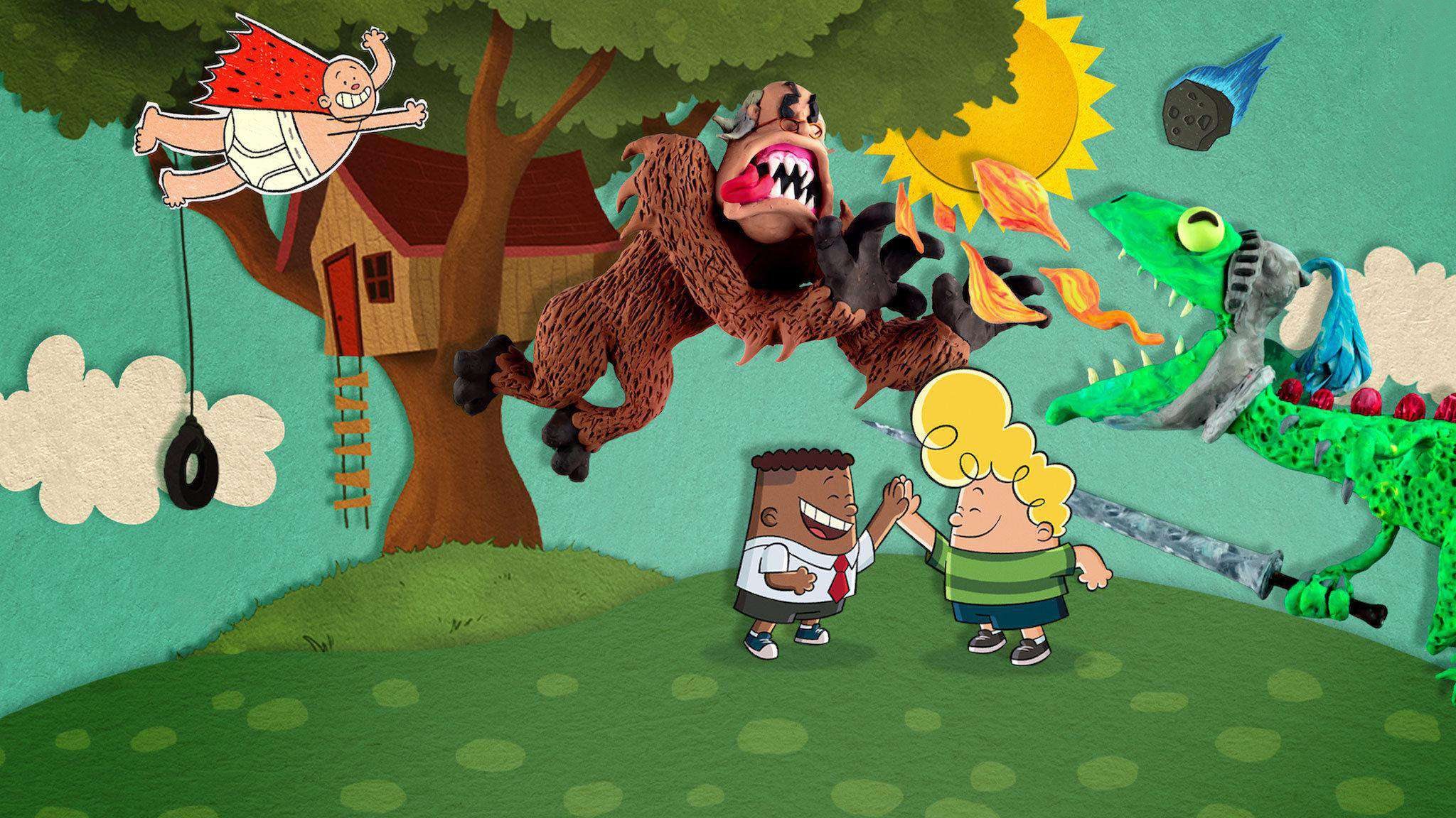 Captain Underpants: Epic Choice-o-rama Background