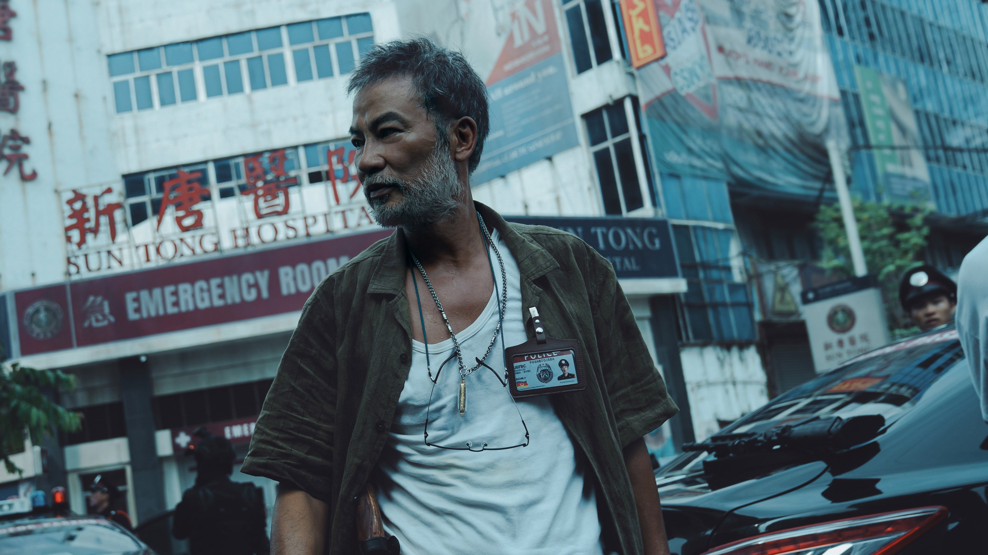 Fireflies in the Sun Background