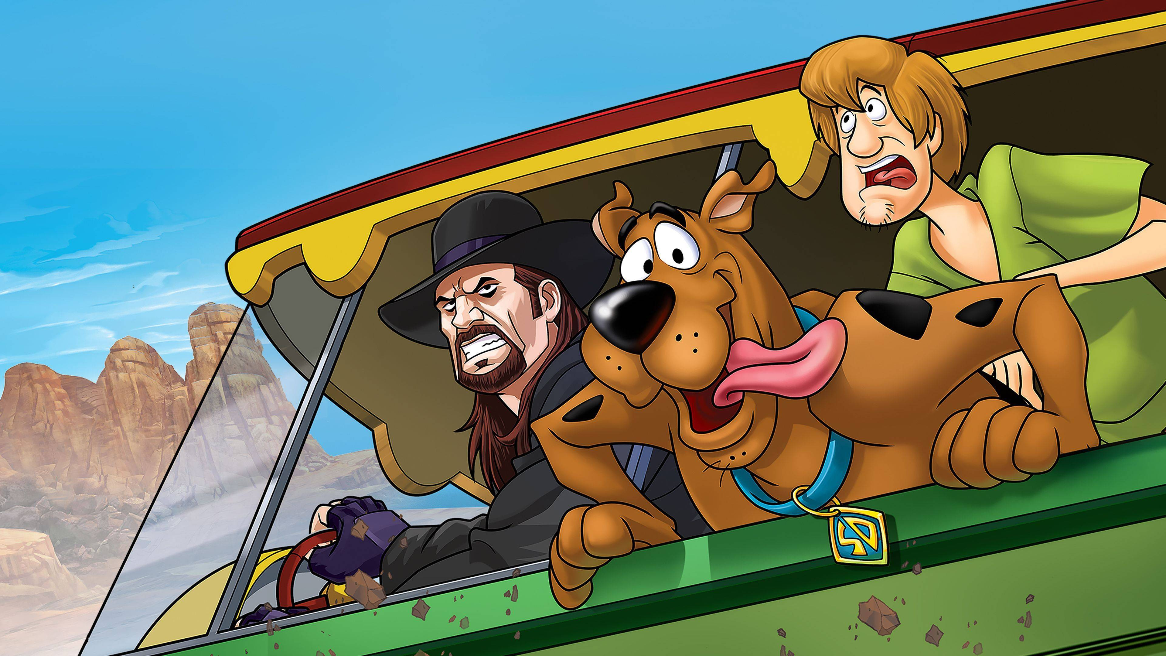 Scooby-Doo! and WWE: Curse of the Speed Demon Background