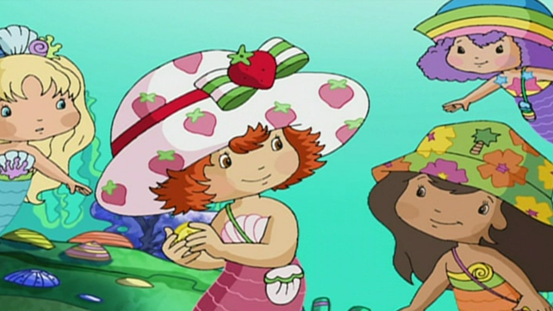 Strawberry Shortcake: Seaberry Beach Party Background