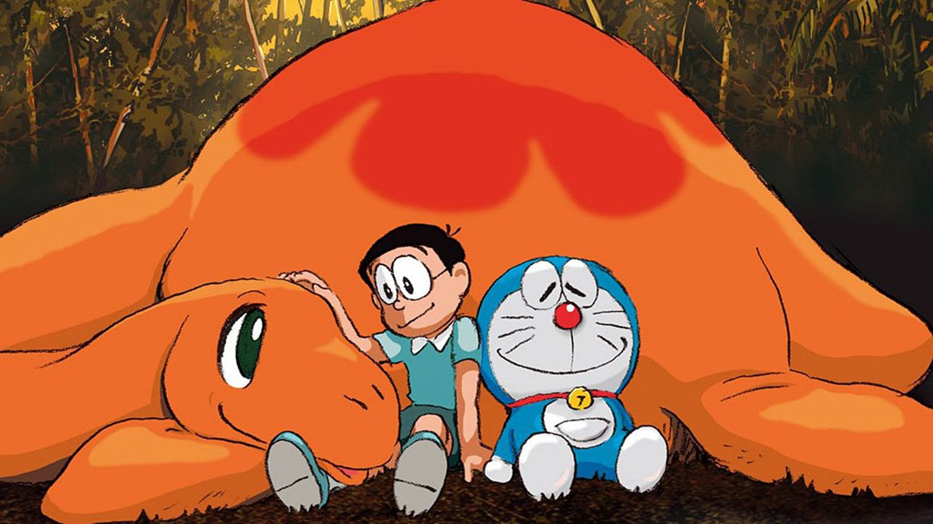 Doraemon: Nobita's Dinosaur Background