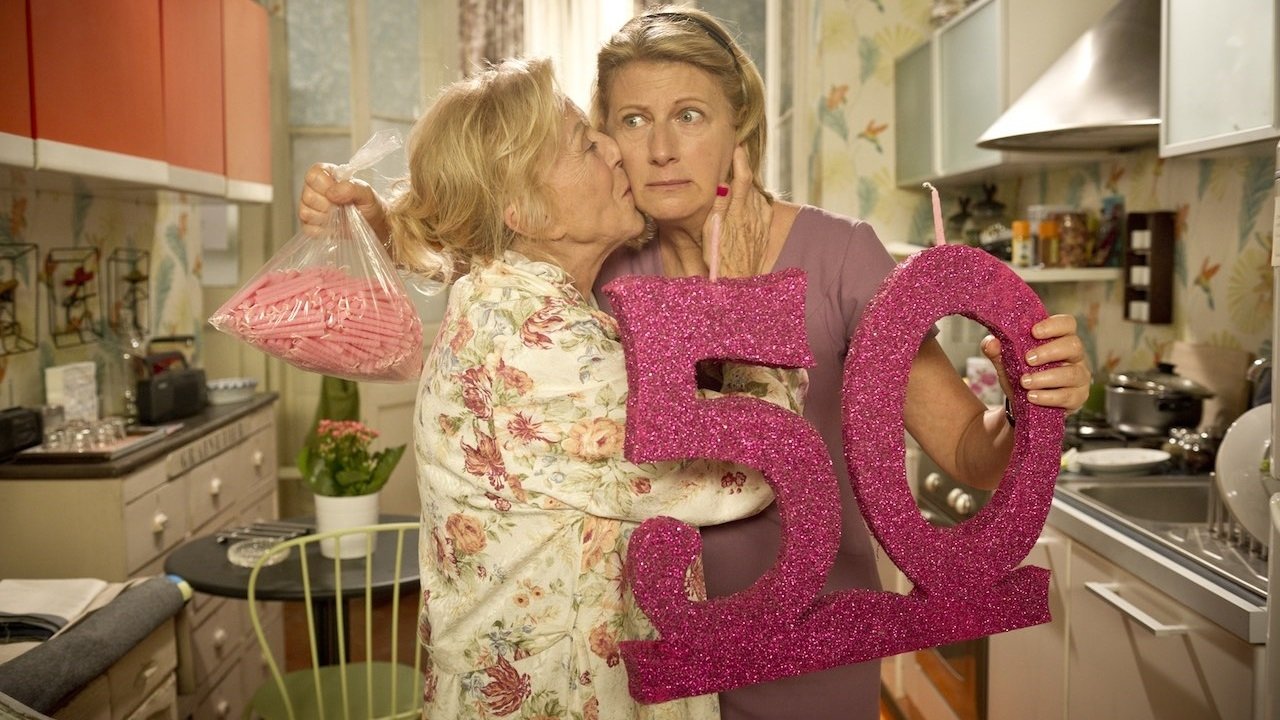 Ci vuole un gran fisico Background