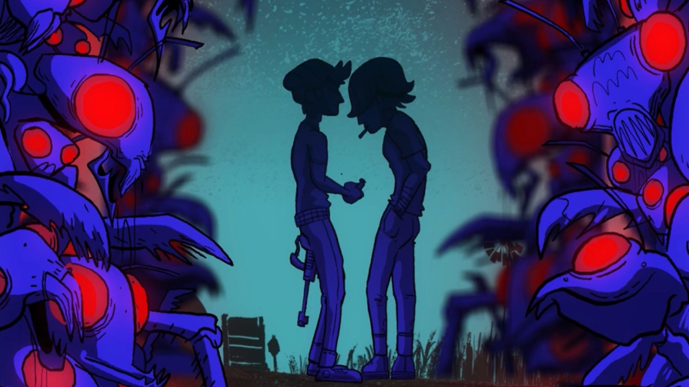 Grasshopper Jungle Background