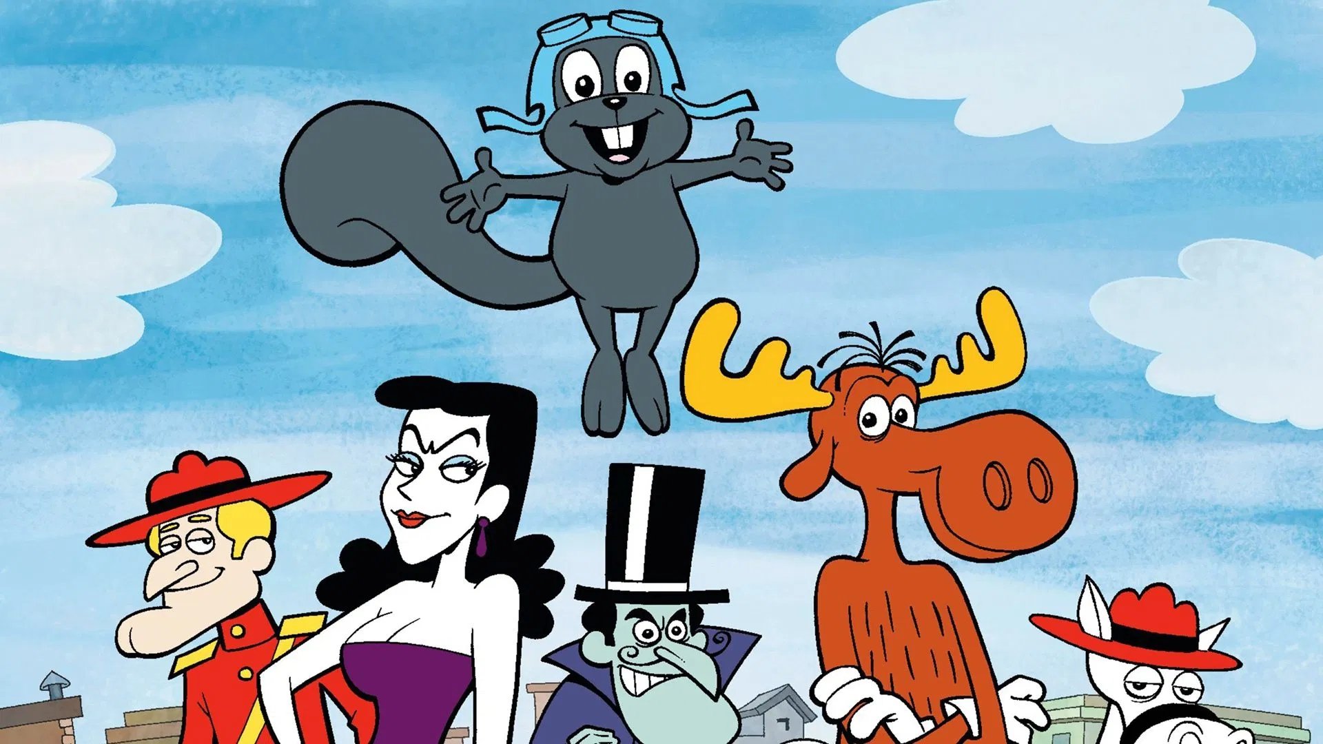 The Adventures of Rocky and Bullwinkle and Friends Background
