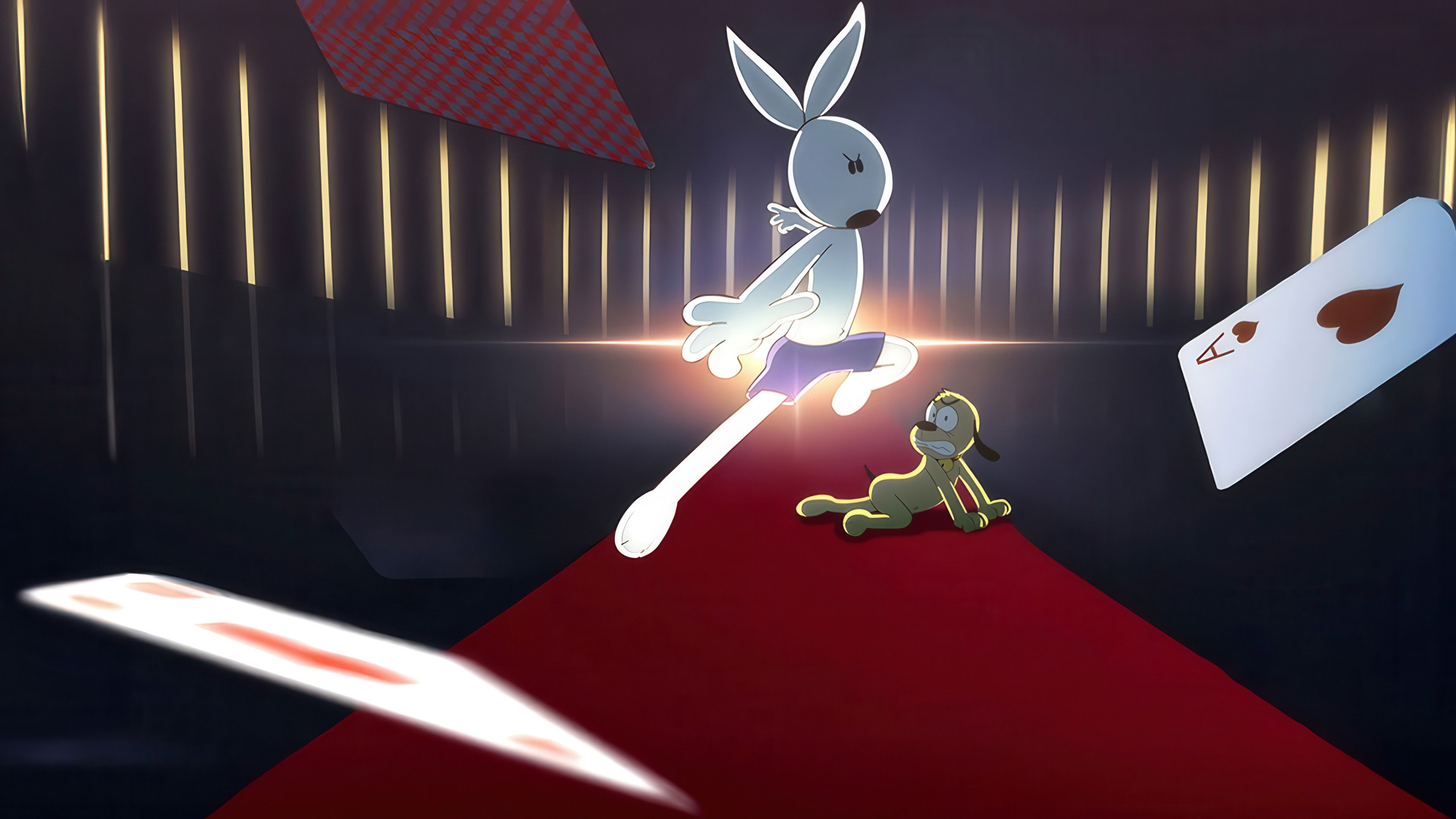 Kung Fu Bunny Background