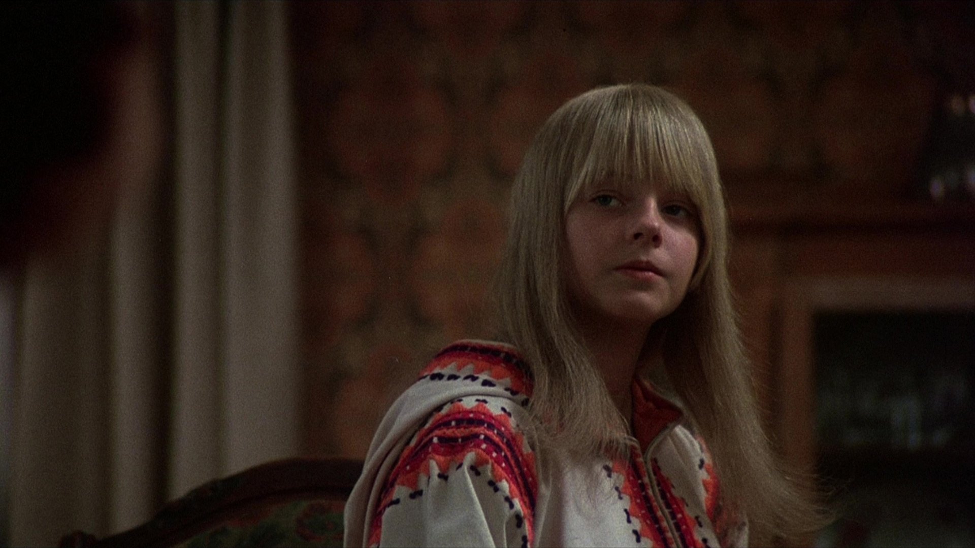 The Little Girl Who Lives Down the Lane Background