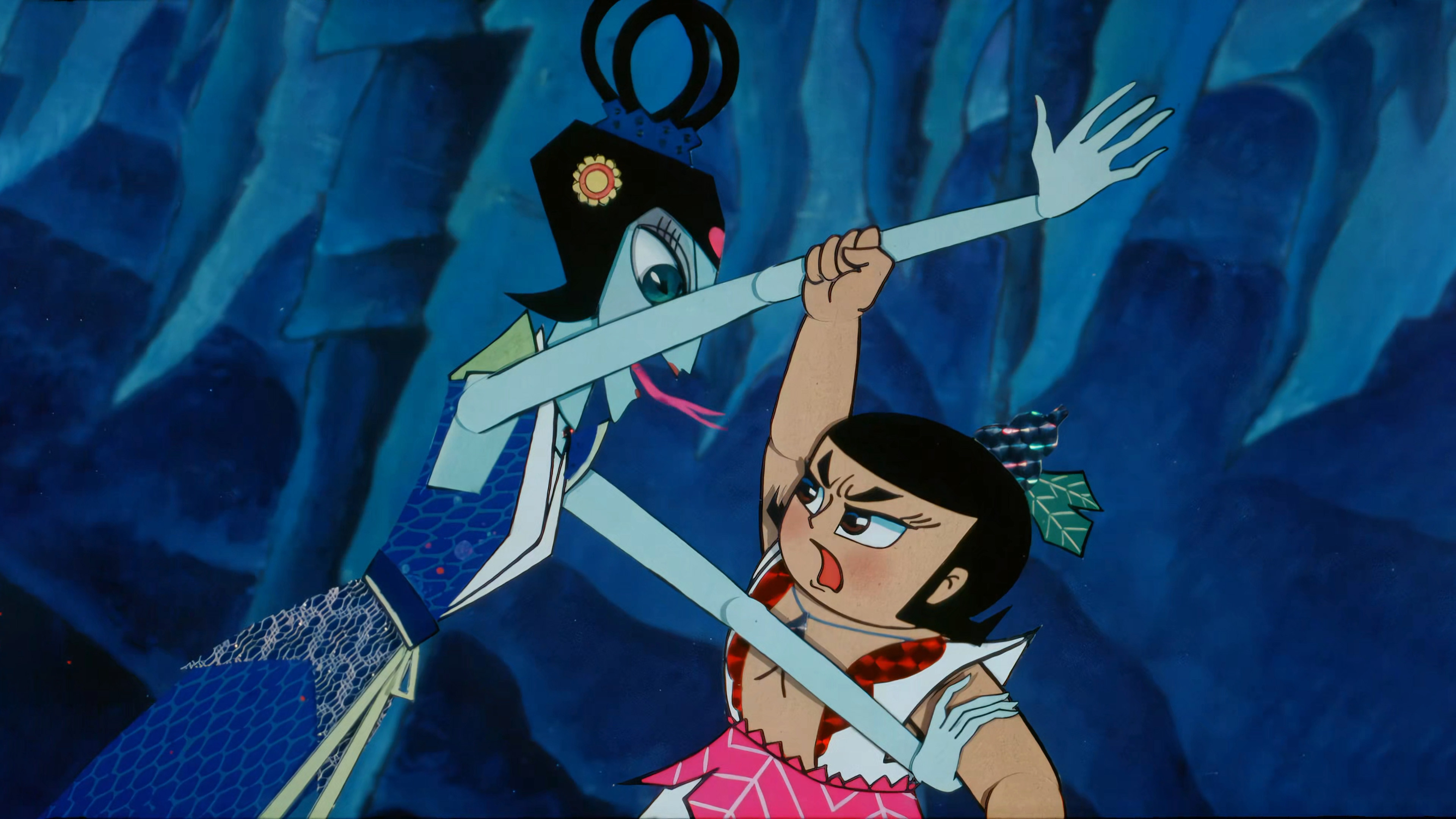 Calabash Brothers: Little Golden Steel Background