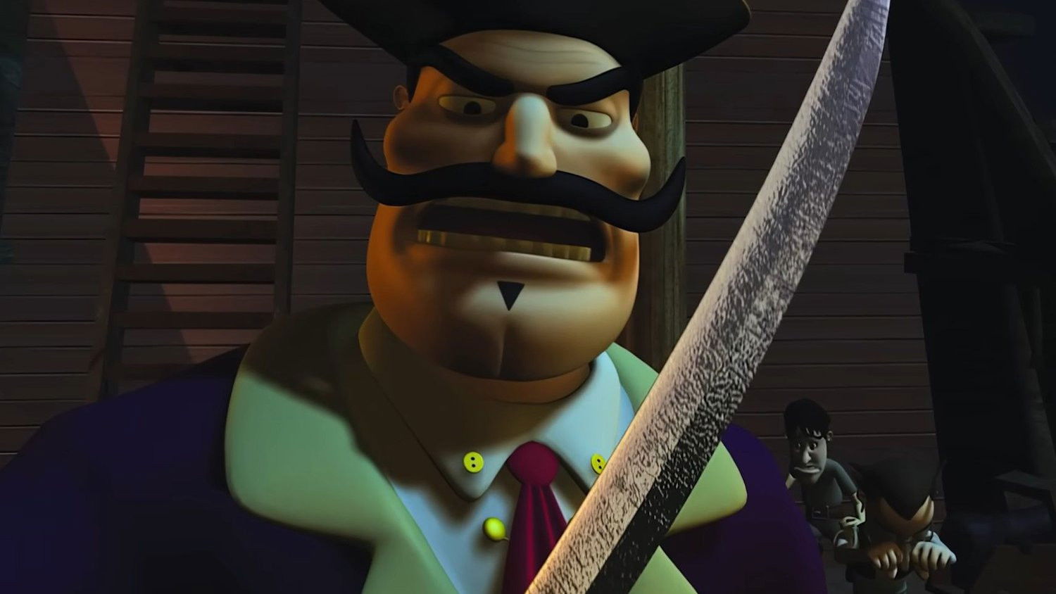 Piratas en el Callao y el Regreso de L'Hermite Background