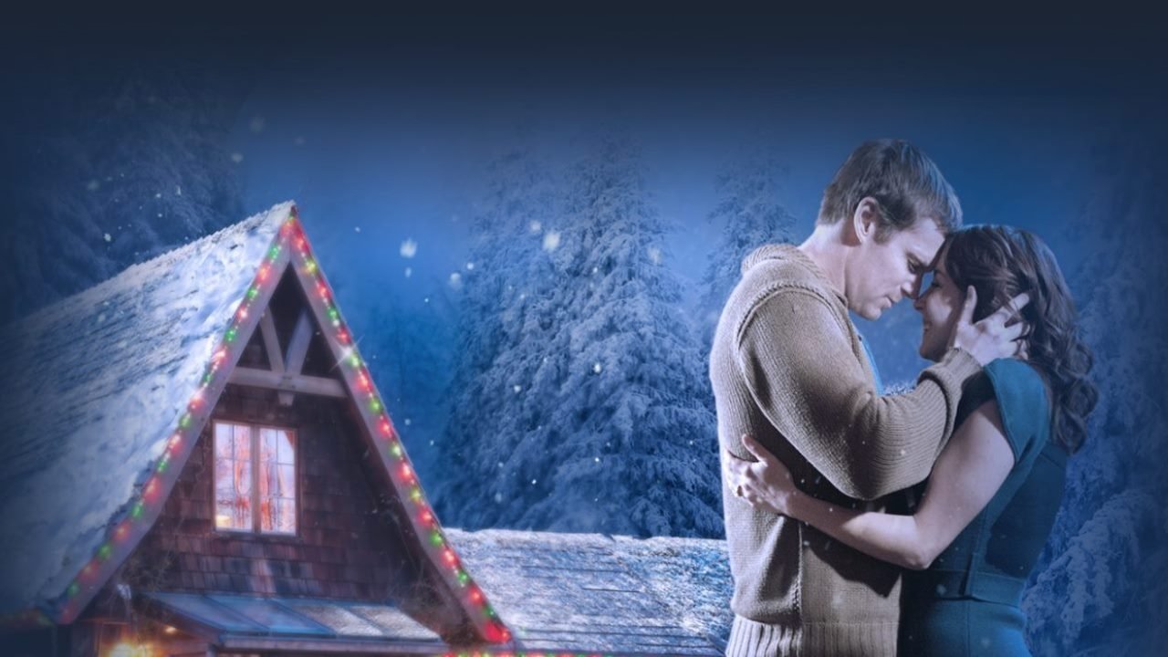 Christmas Lodge Background