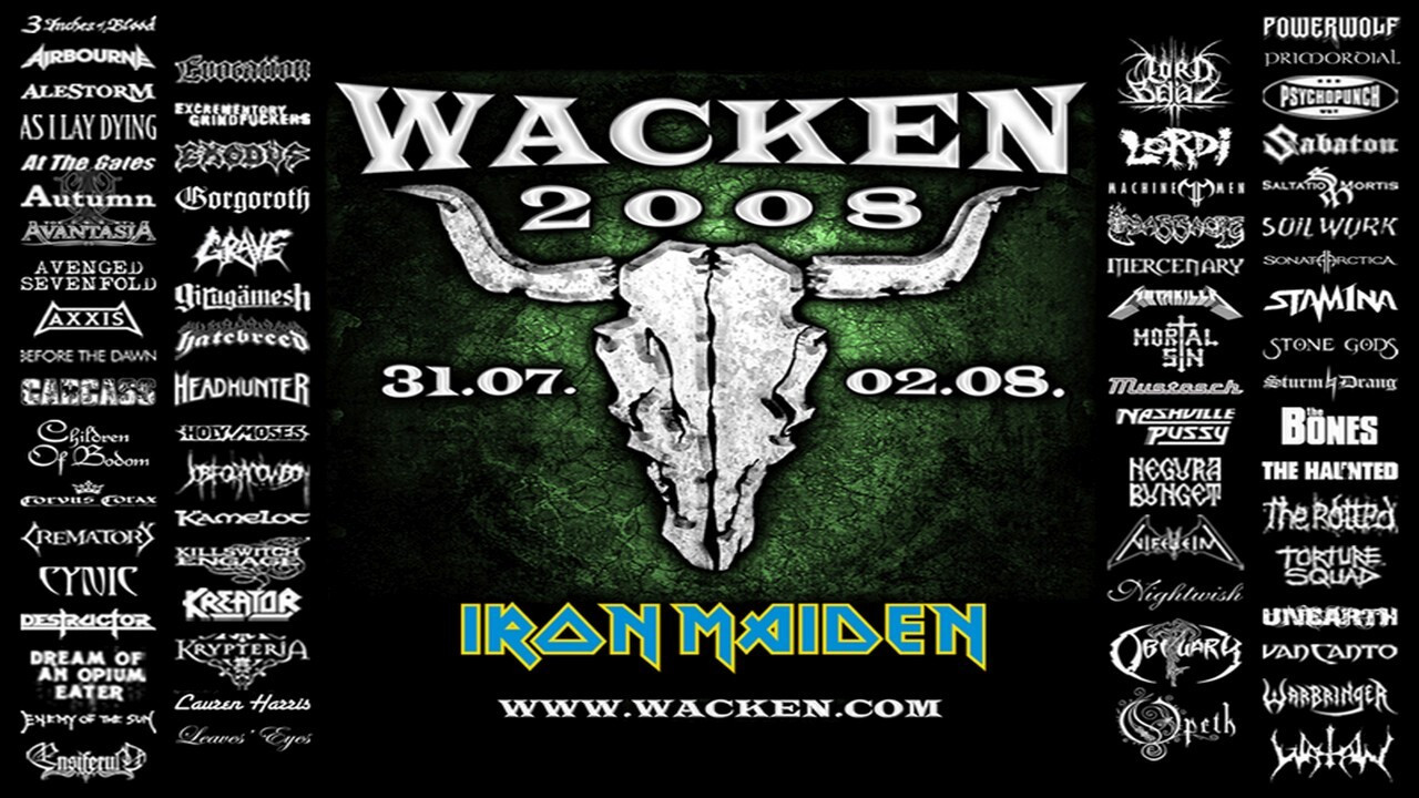 Live at Wacken 2008 Background