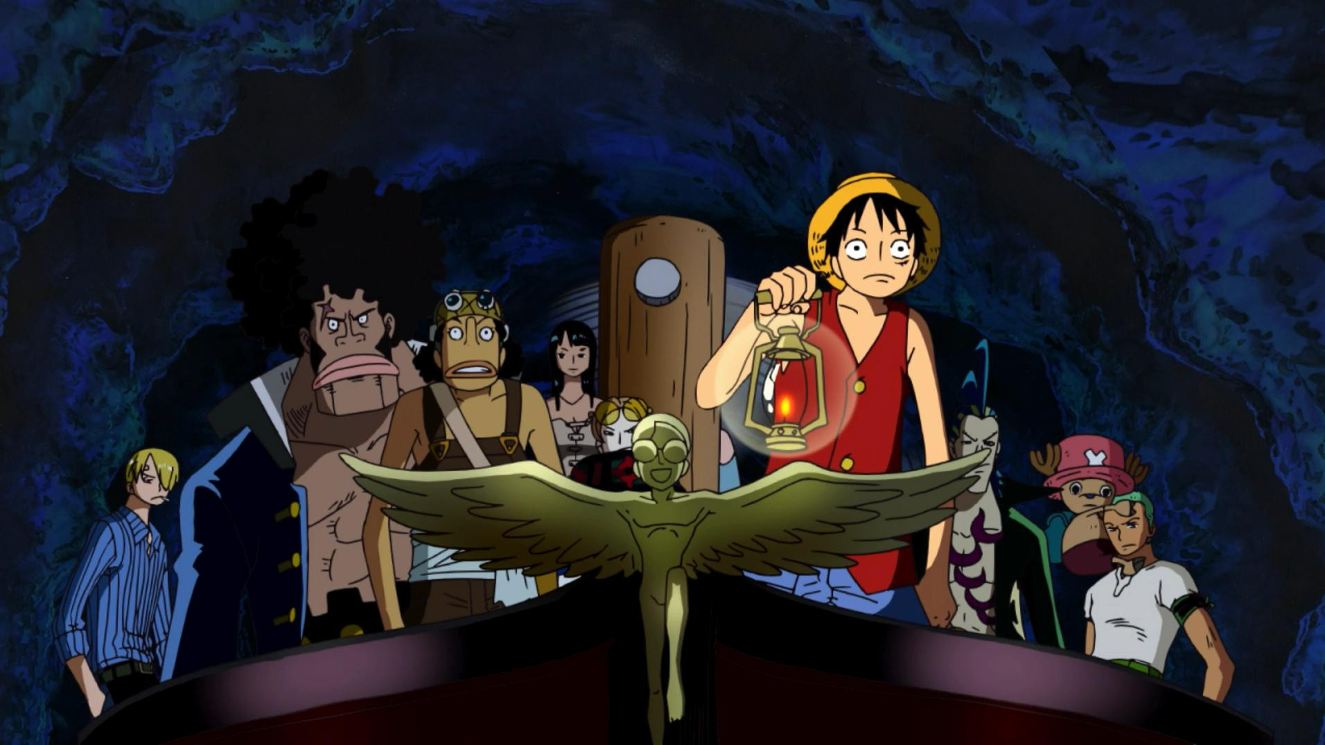 One Piece: Giant Mecha Soldier of Karakuri Castle Background
