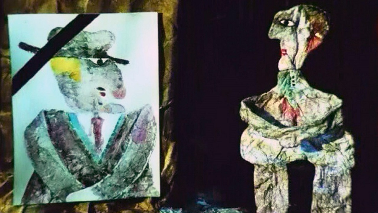 A Crushed World Background