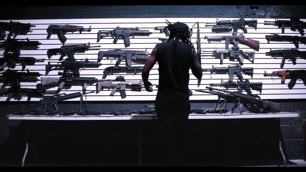 A tiro limpio Background