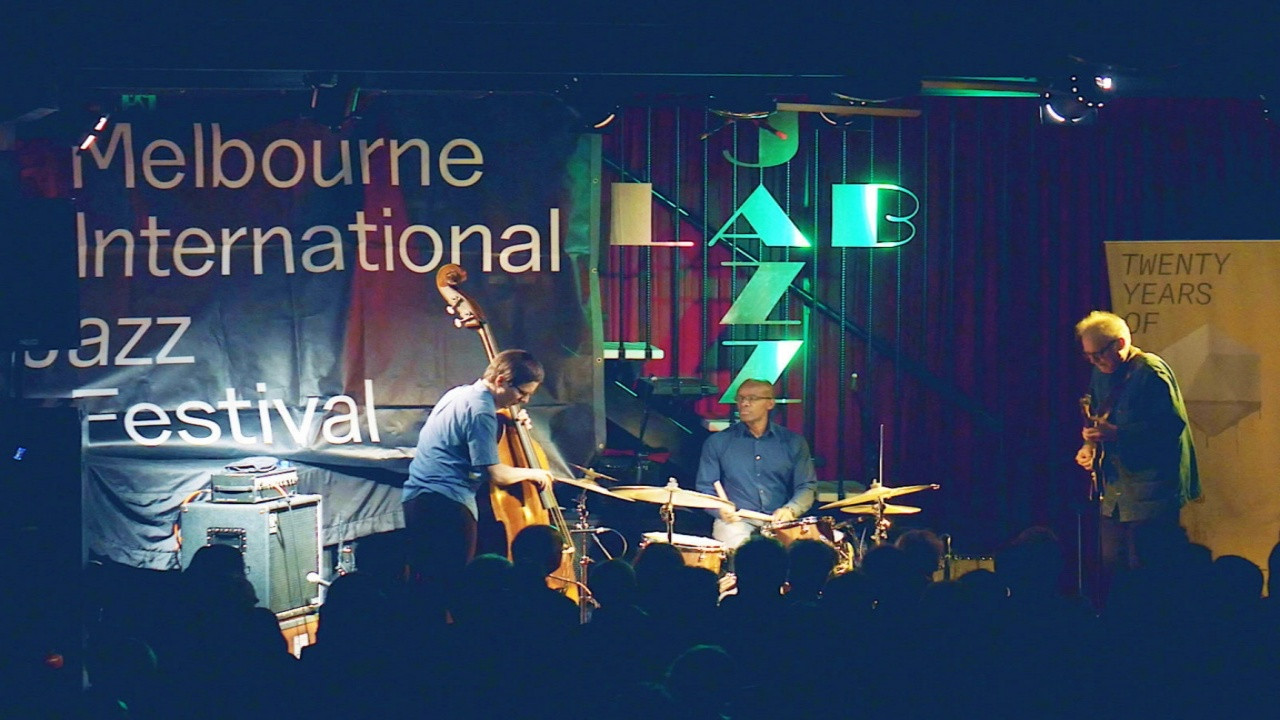 Bill Frisell Trio - Melbourne Jazz Festival 2017 Background