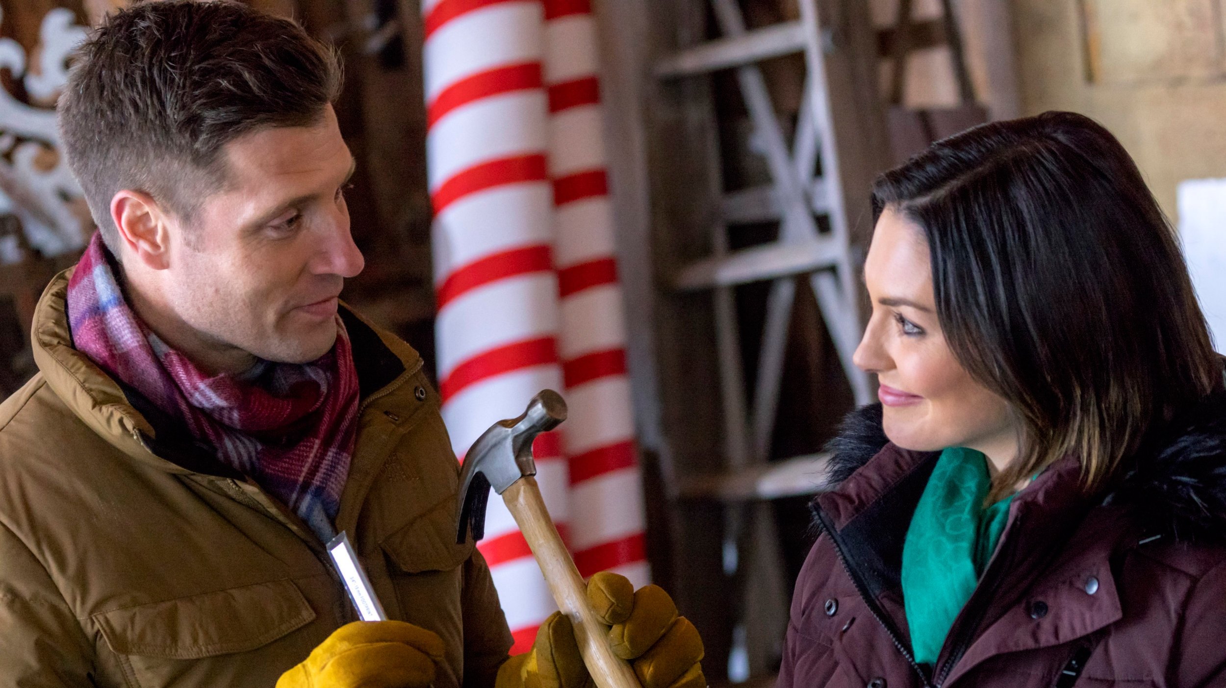 Christmas Festival of Ice Background