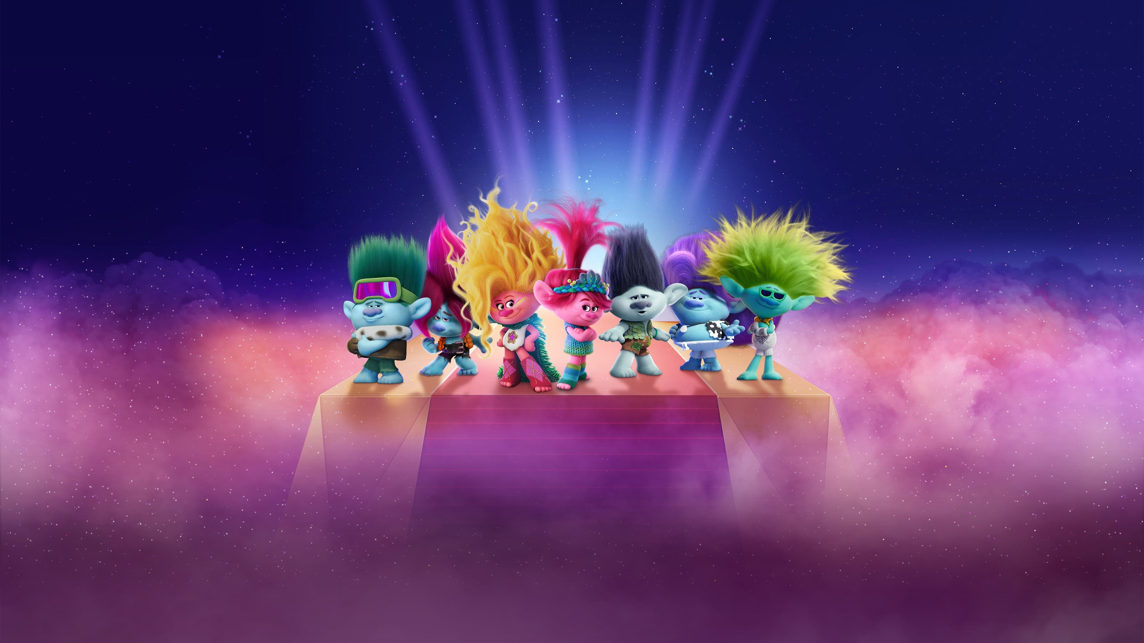 Trolls Band Together Background