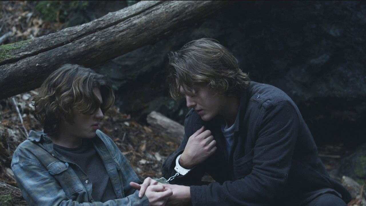 Deep Dark Canyon Background