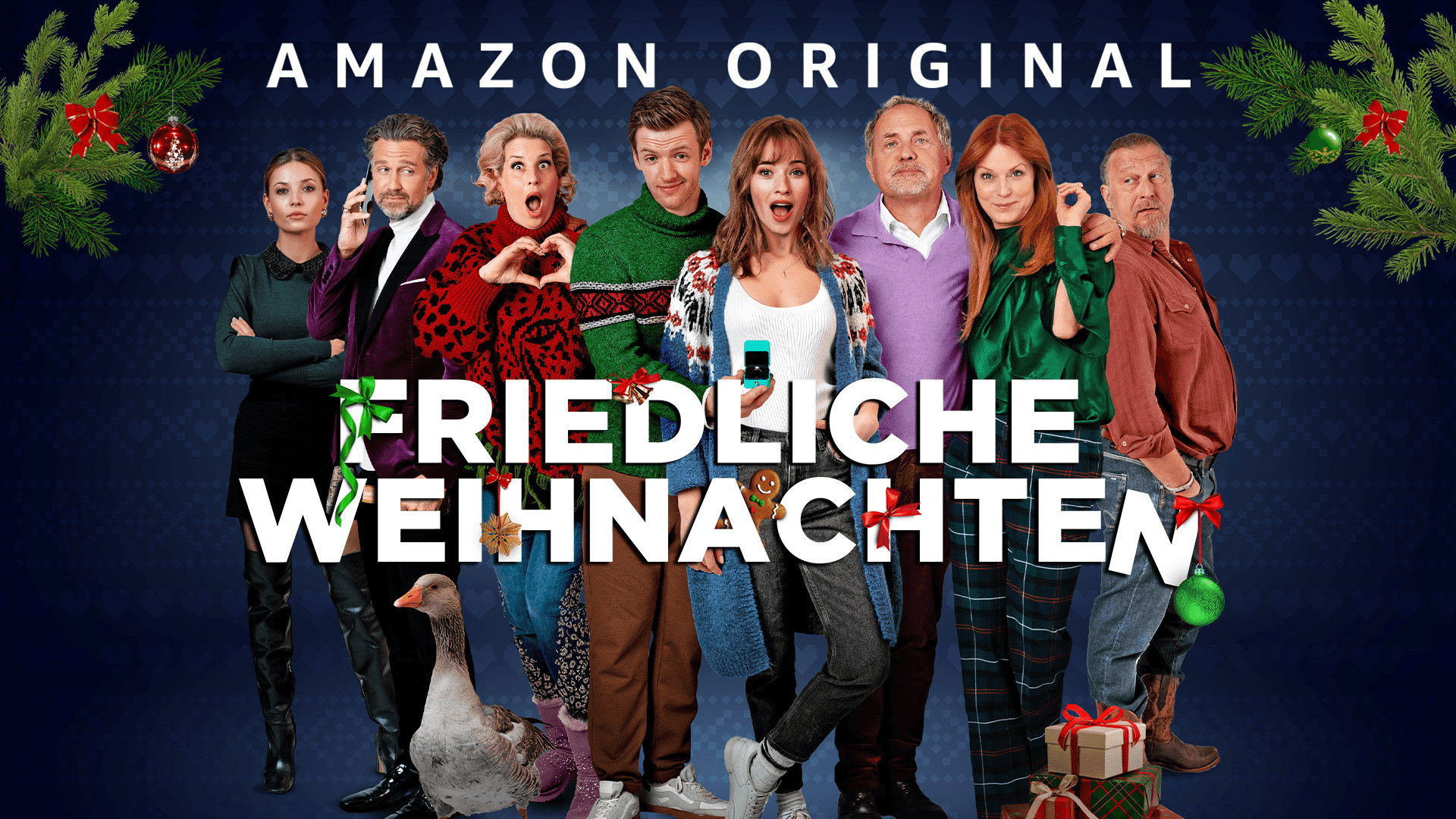 Friedliche Weihnachten Background