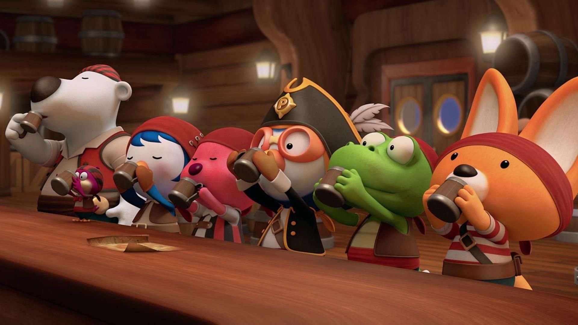 Pororo: Treasure Island Adventure Background