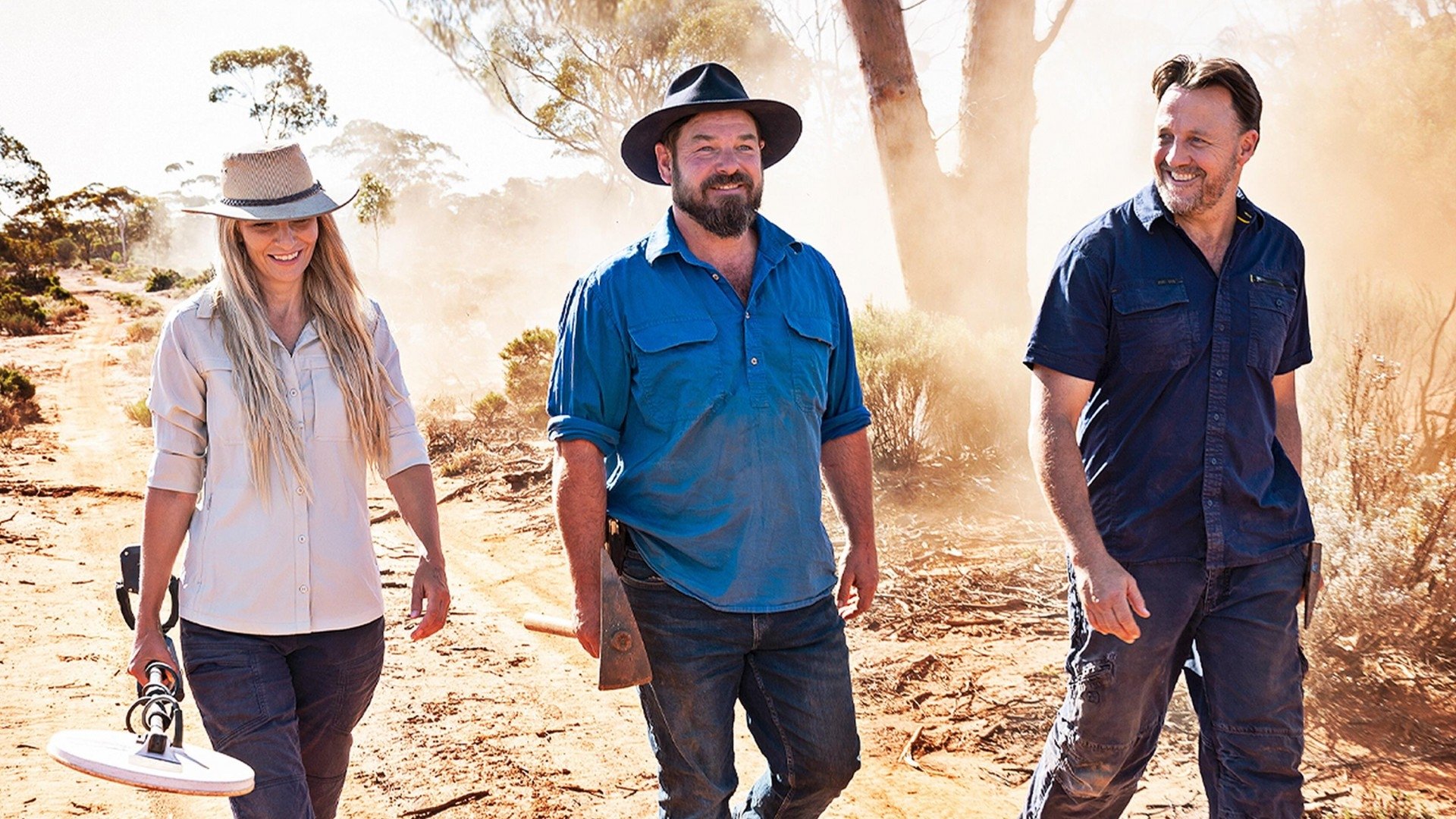 Aussie Gold Hunters: Mine SOS Background