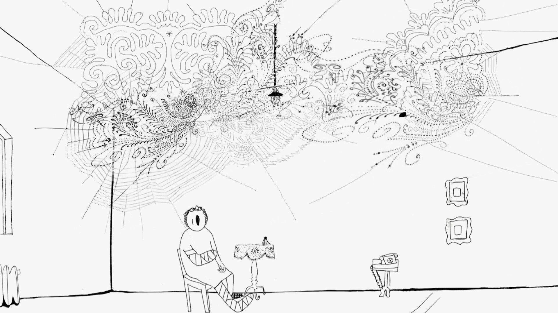 Spider Web Background