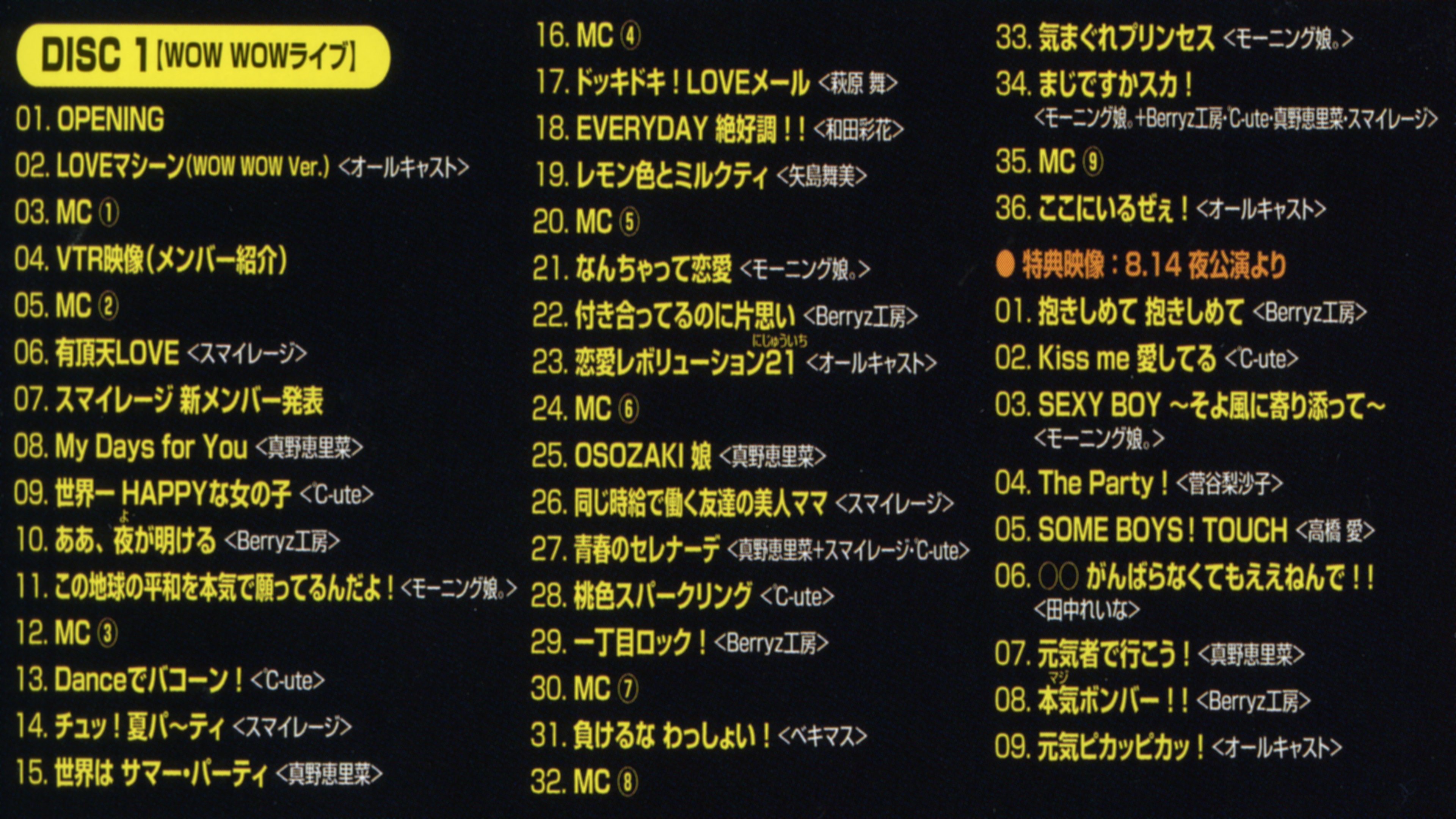 Hello! Project 2011 Summer ~Nippon no Mirai wa WOW WOW Live~ Background