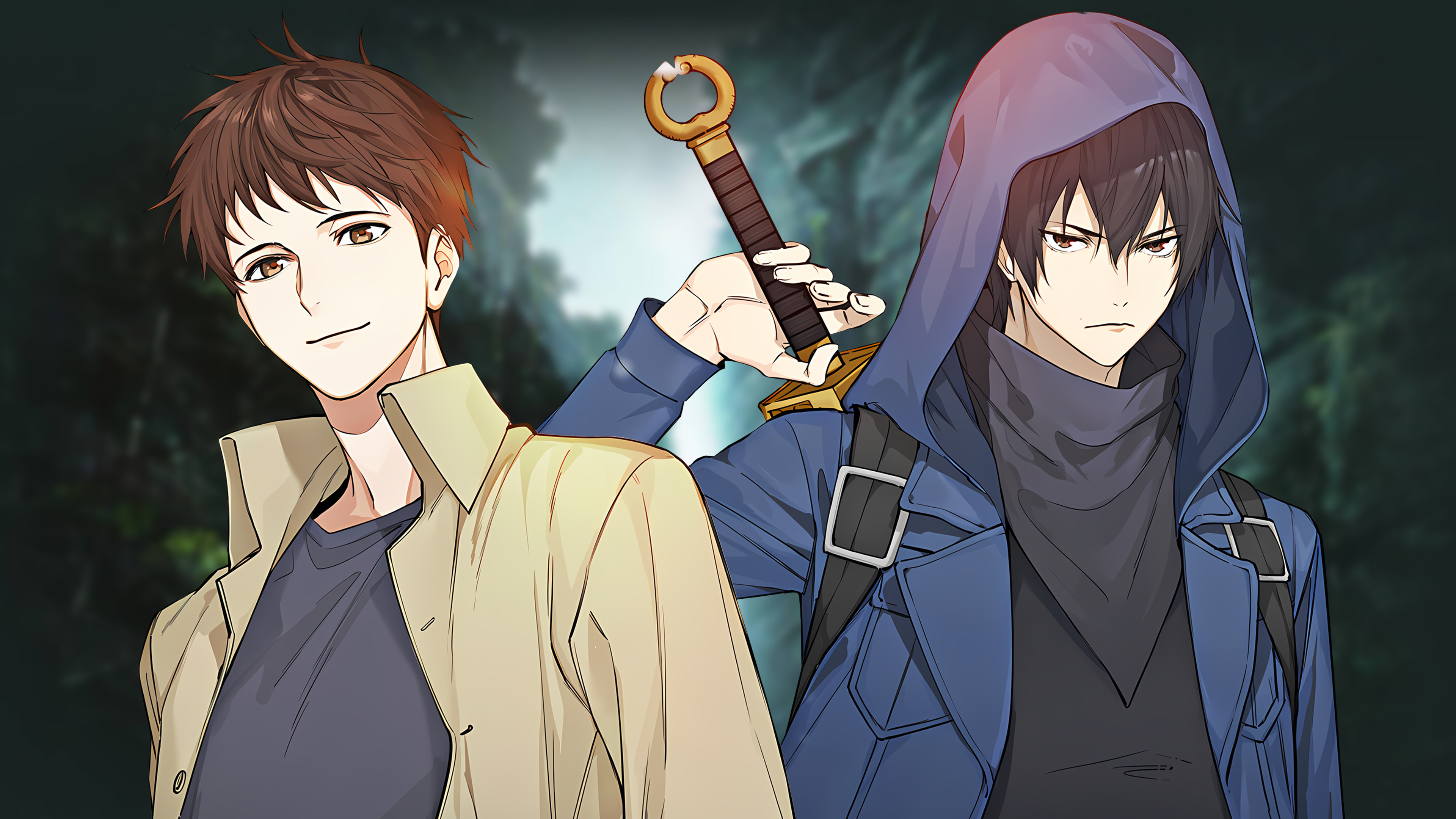 The Buried Tree Devil Background