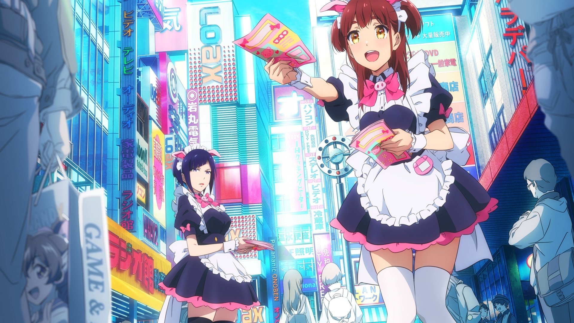 Akiba Maid War Background