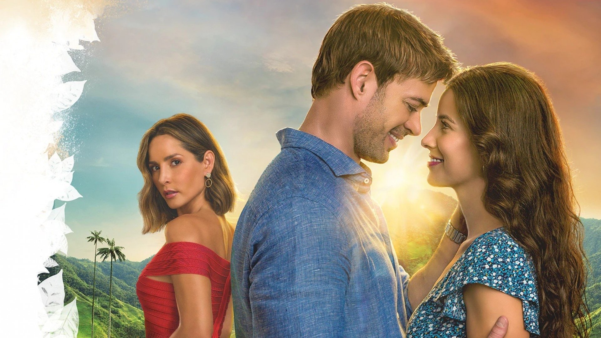 Café con aroma de mujer Background