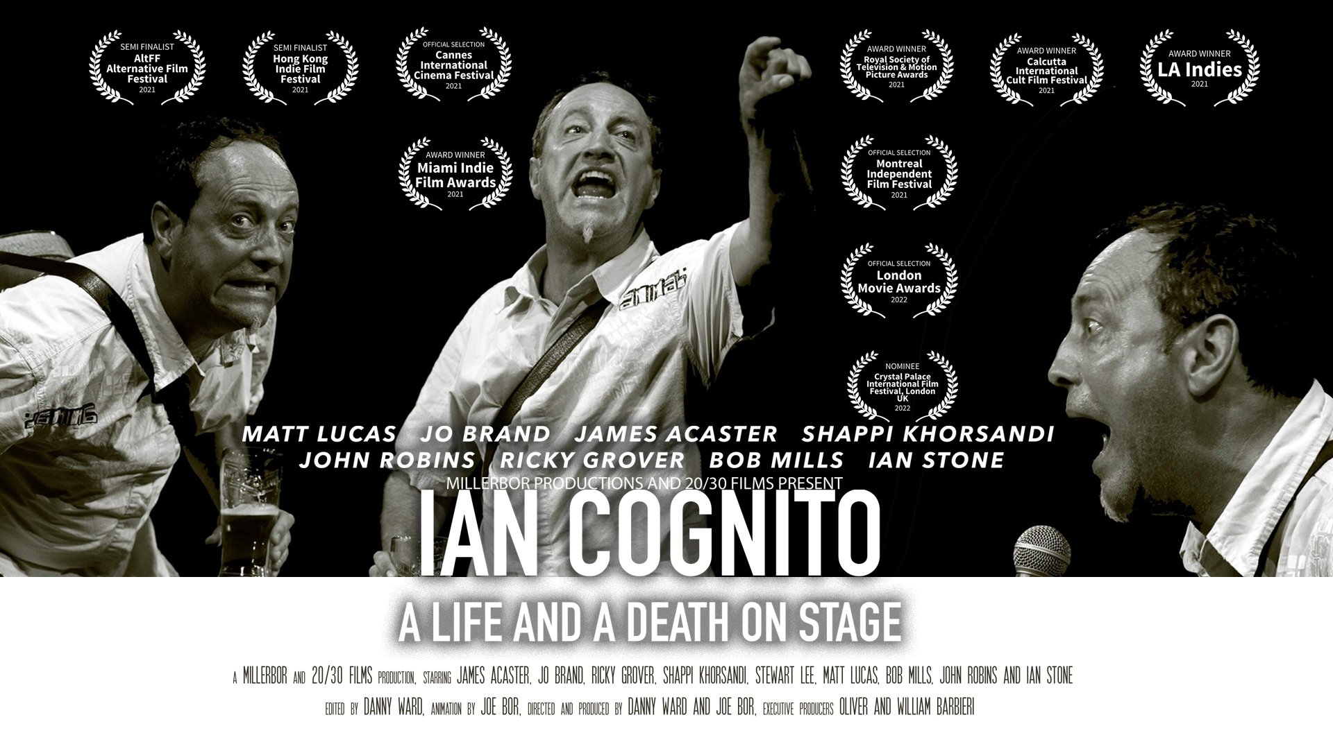 Ian Cognito: A Life and A Death On Stage Background